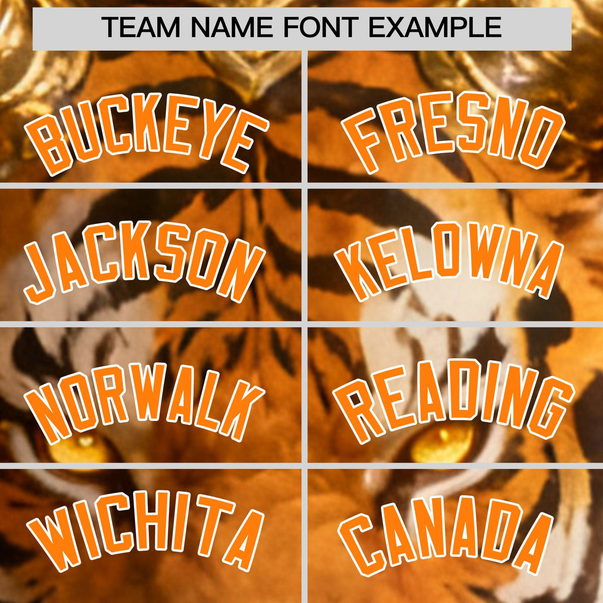 Custom Yellow Orange White Tiger Animal Series Personalization Graffiti Pattern Baseball Jersey| KXKSHOP