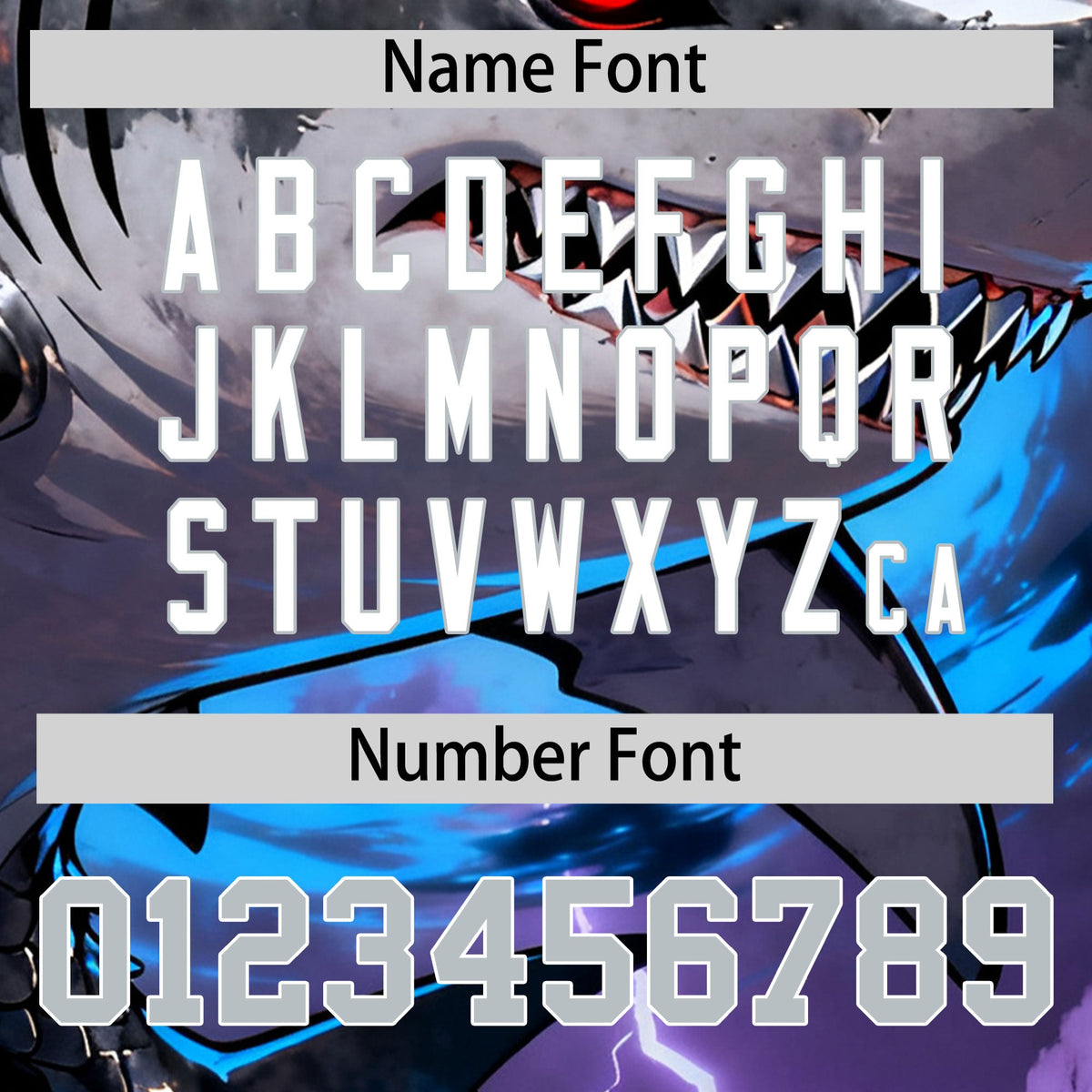 Custom Purple Gray White Shark Animal Series Personalization Graffiti Pattern Baseball Jersey| KXKSHOP