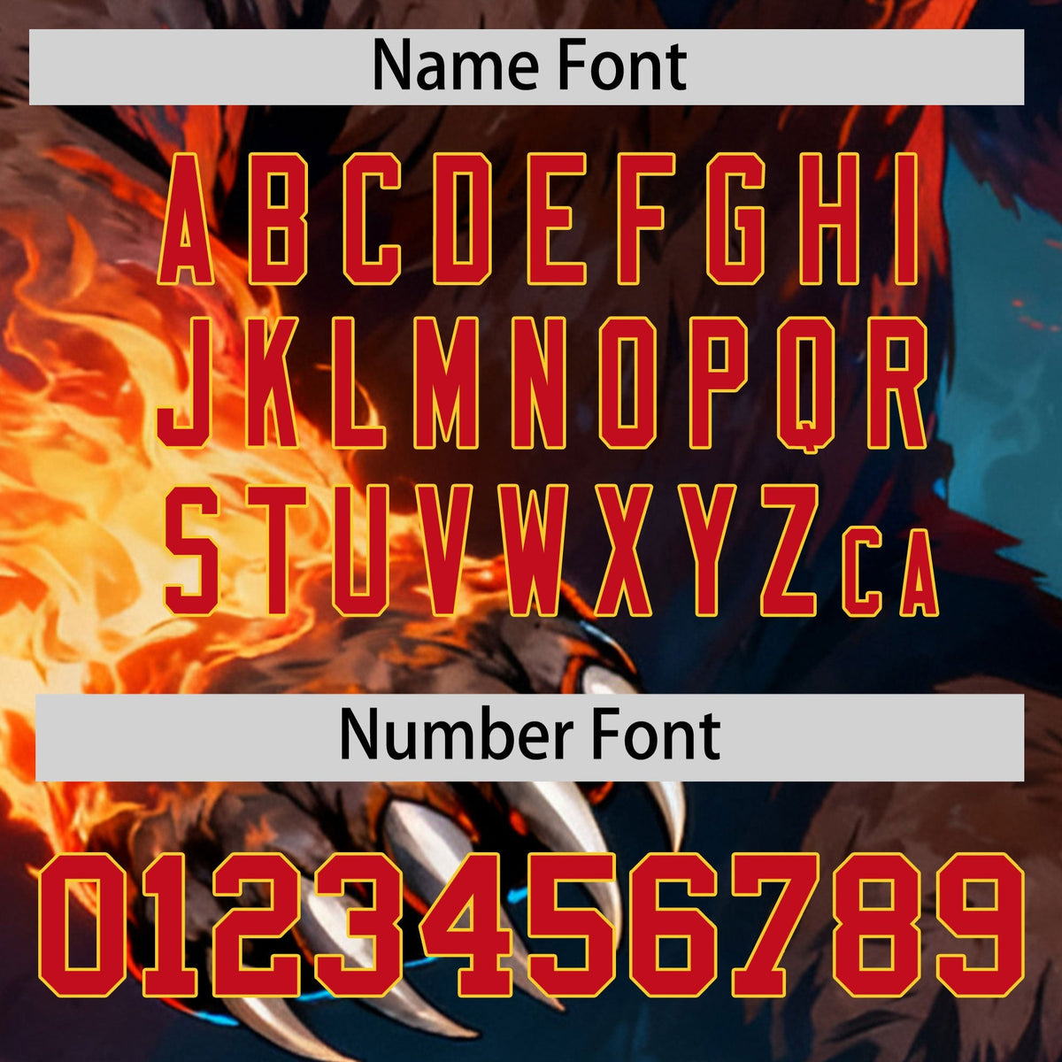 Custom Black Red Gold Bear Animal Series Personalization Graffiti Pattern Baseball Jersey| KXKSHOP