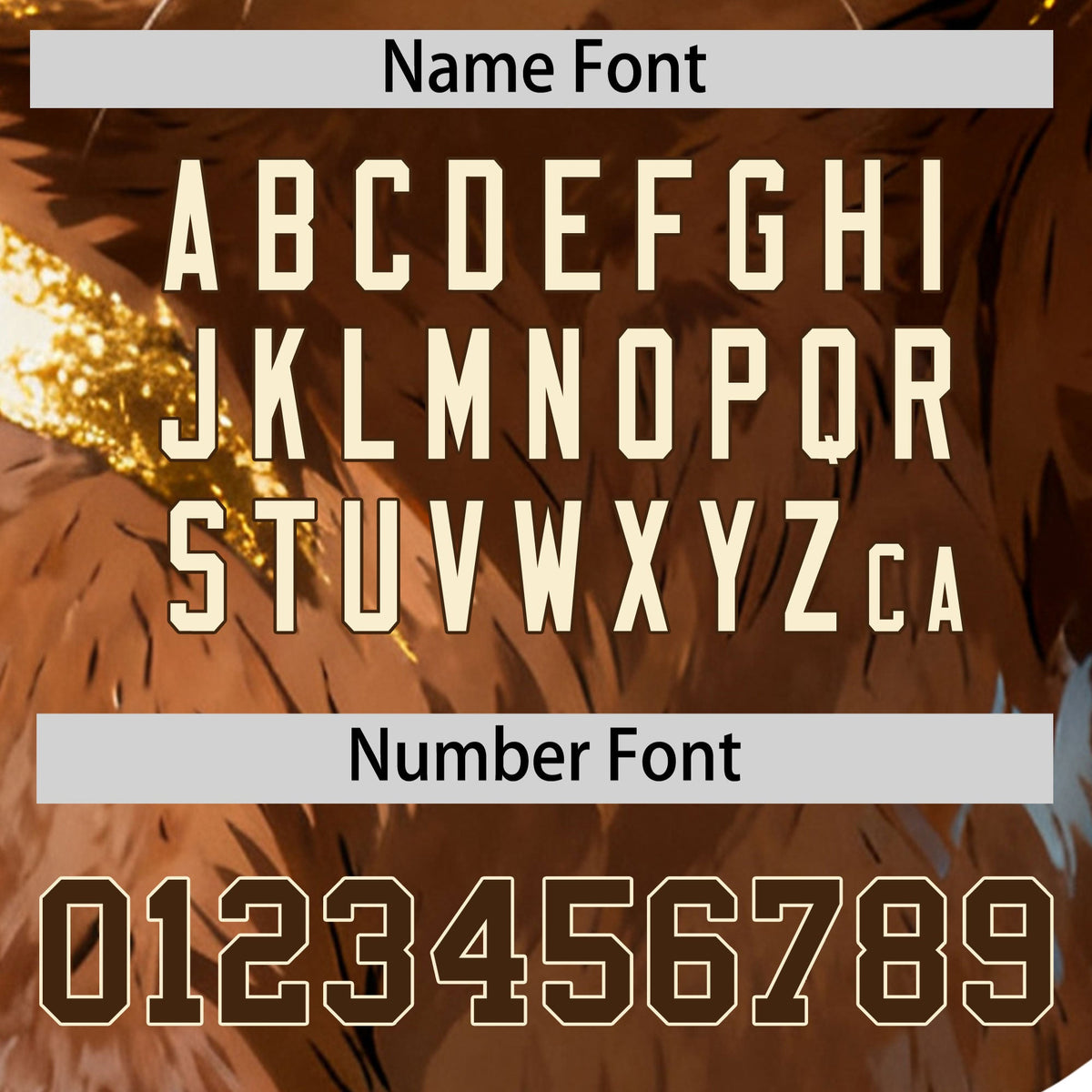 Custom Brown Cream Animal Series Personalization Graffiti Pattern Baseball Jersey| KXKSHOP