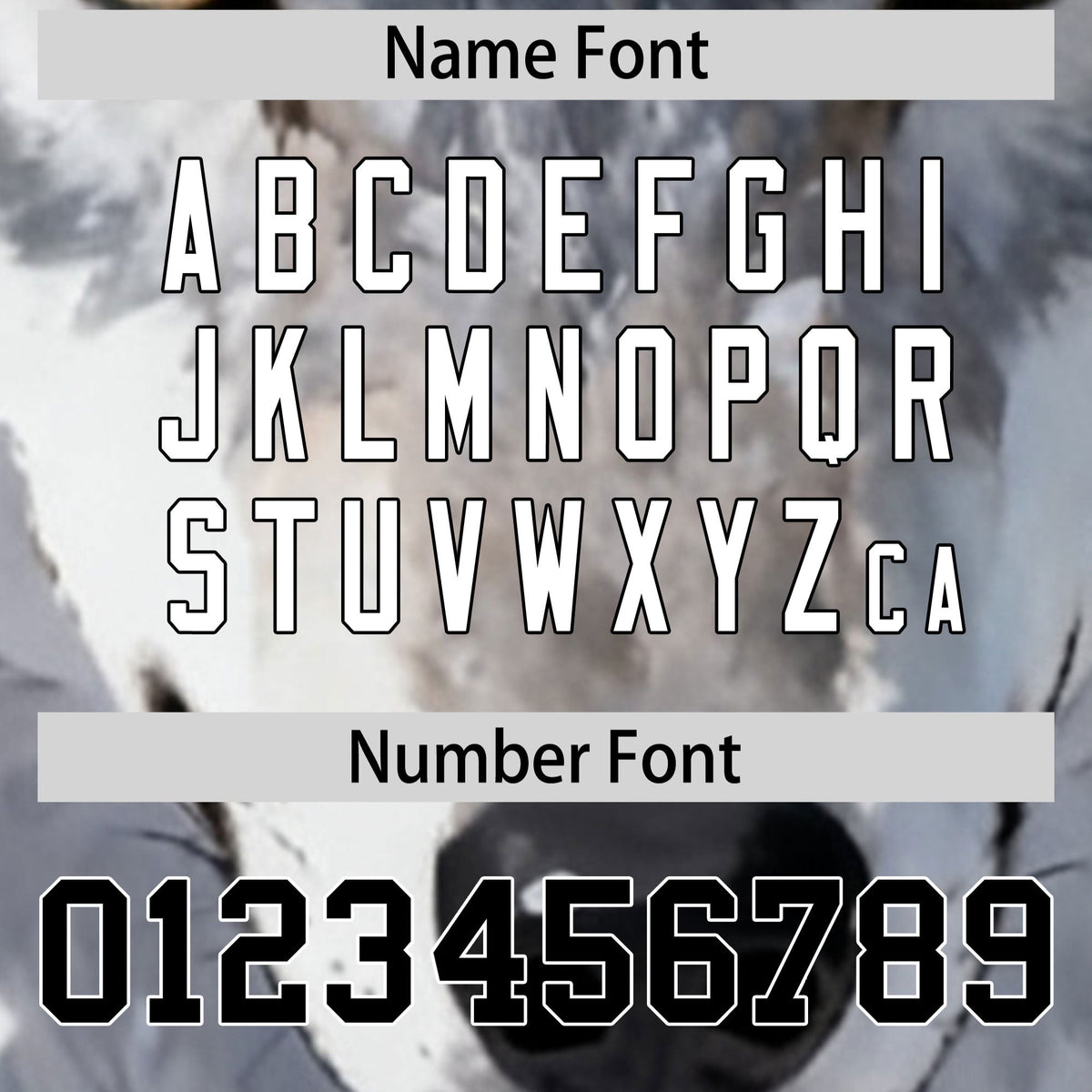 Custom Black White Gray Wolf Animal Series Personalization Graffiti Pattern Baseball Jersey| KXKSHOP