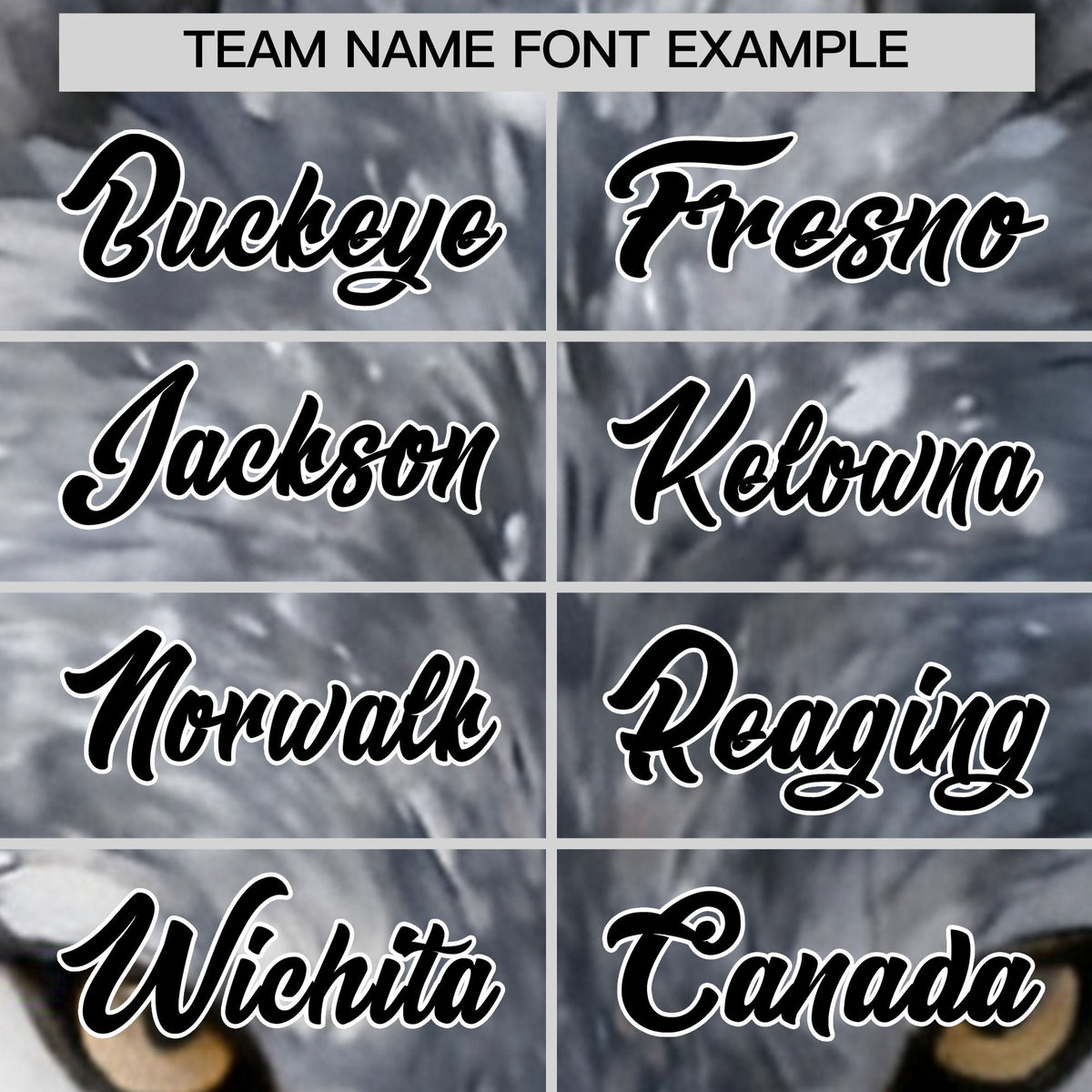 Custom Black White Gray Wolf Animal Series Personalization Graffiti Pattern Baseball Jersey| KXKSHOP