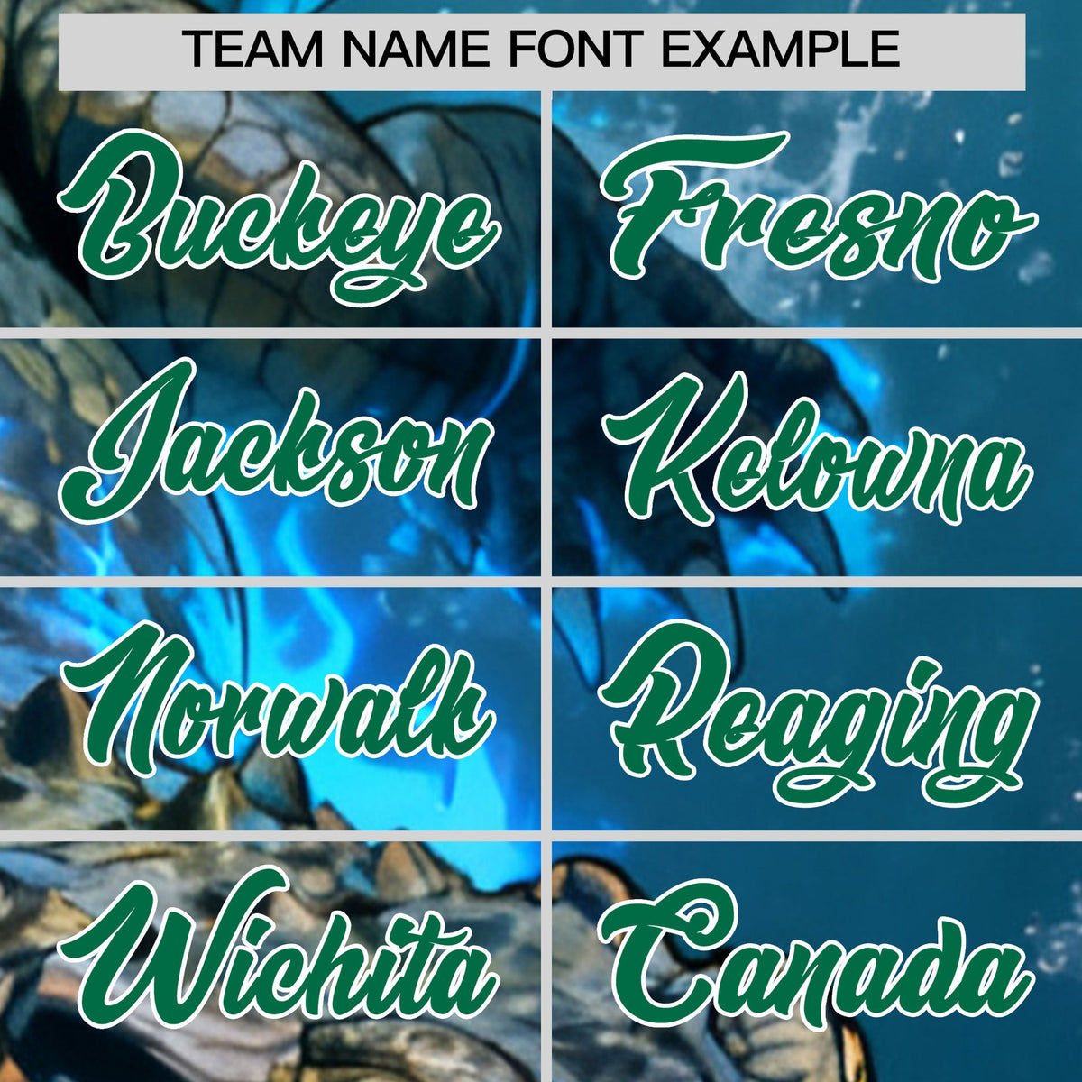 Custom Kelly Green White Crocodile Animal Series Personalization Graffiti Pattern Baseball Jersey| KXKSHOP