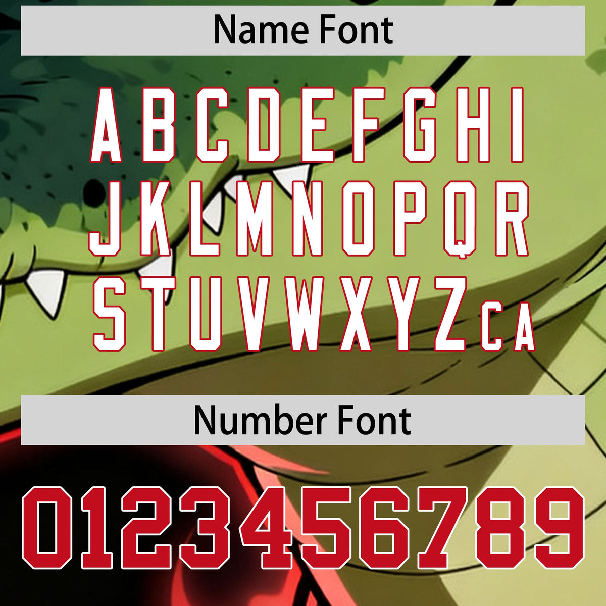 Custom Black Kelly Green Red Crocodile Animal Series Personalization Graffiti Pattern Baseball Jersey| KXKSHOP