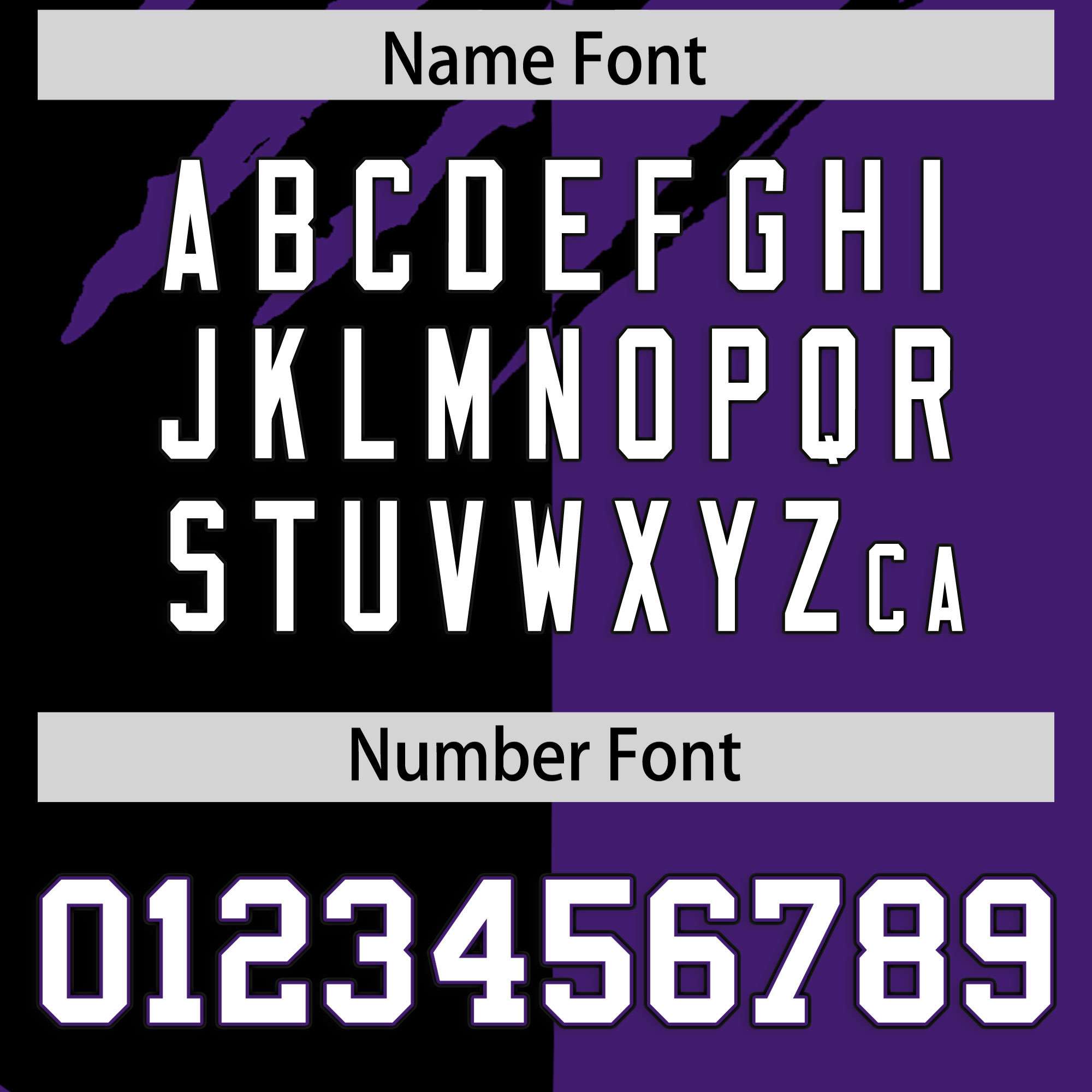 Custom Black Purple Split Tiger Claw Scratch Pattern Baseball Jersey