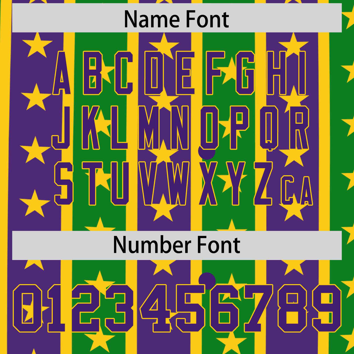 Custom Purple Kelly Green Gold Stripe Personalization Mardi Gras Authentic Baseball Jersey| KXKSHOP