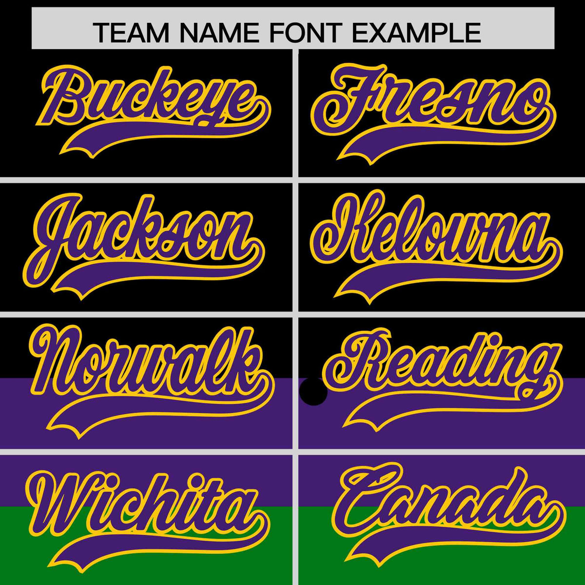 Custom Black Purple Kelly Green Gold Personalization Mardi Gras Authentic Baseball Jersey| KXKSHOP