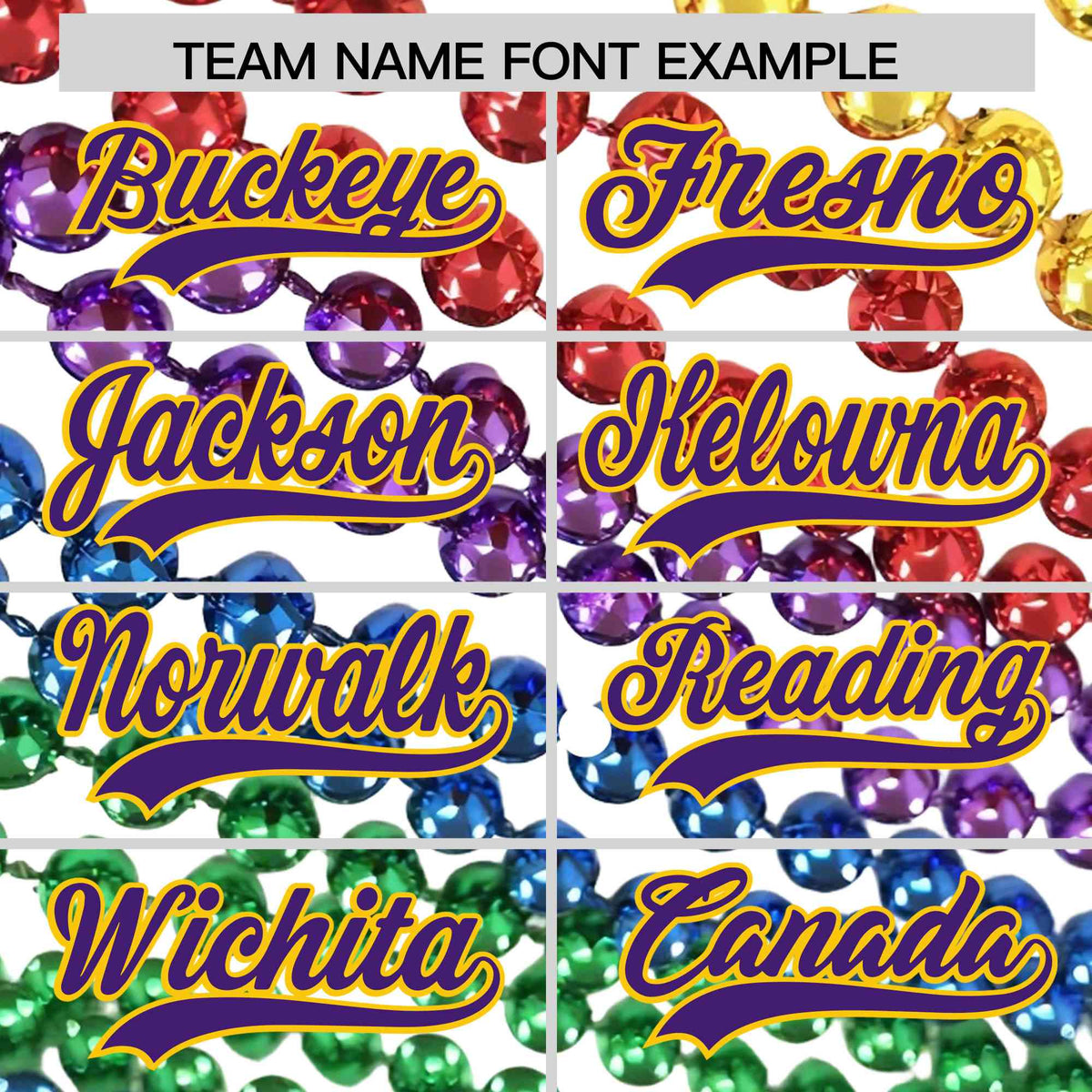 Custom White Purple Gold Personalization Graffiti Mardi Gras Authentic Baseball Jersey| KXKSHOP