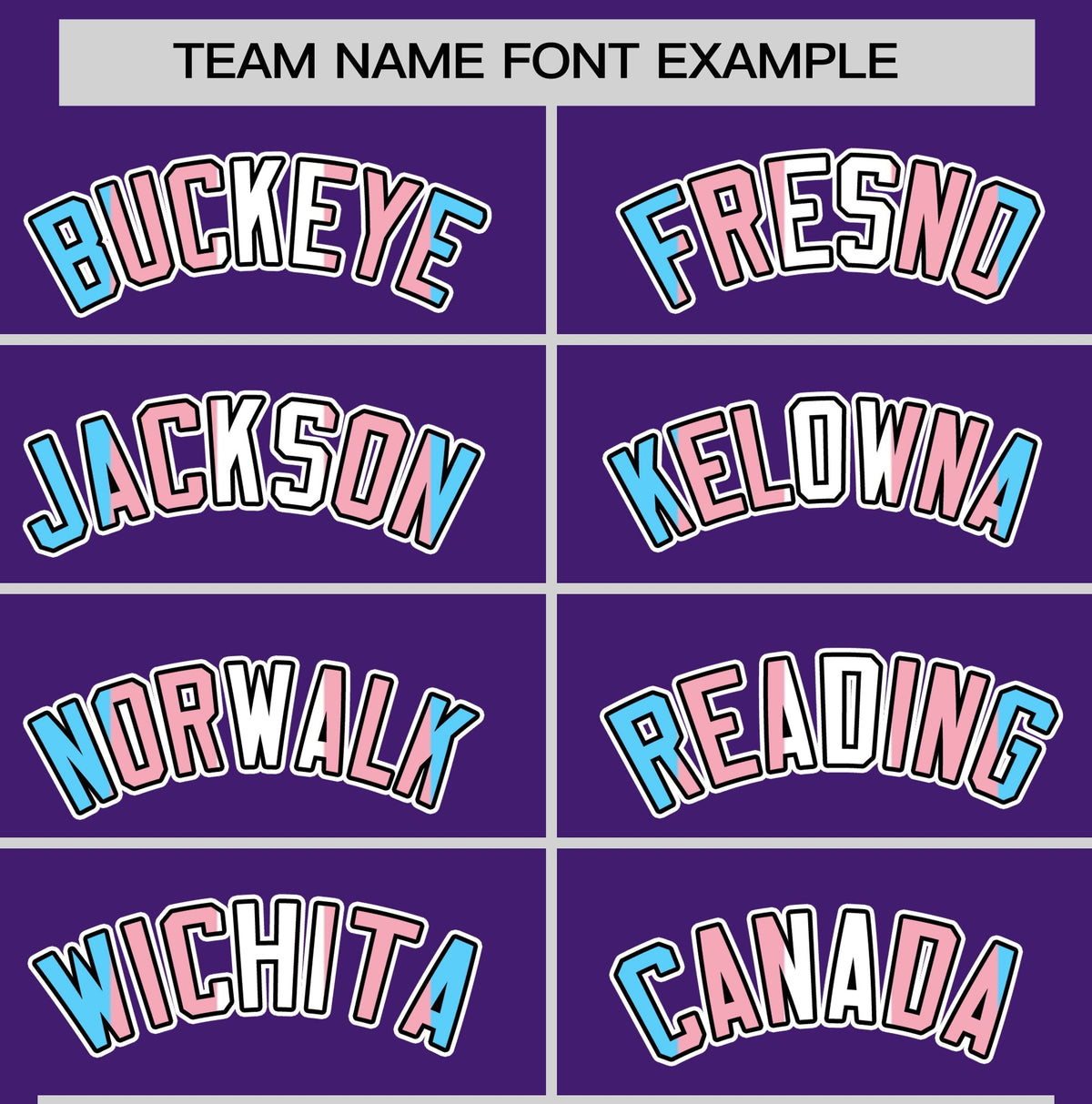 Custom Purple Powder Blue Transgender For Pride Month Classic Style Baseball Jersey| KXKSHOP