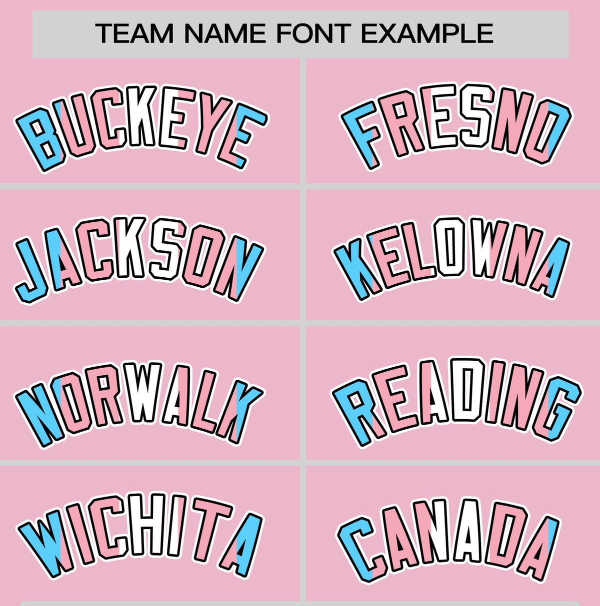 Custom Light Pink Powder Blue Transgender For Pride Month Classic Style Baseball Jersey| KXKSHOP