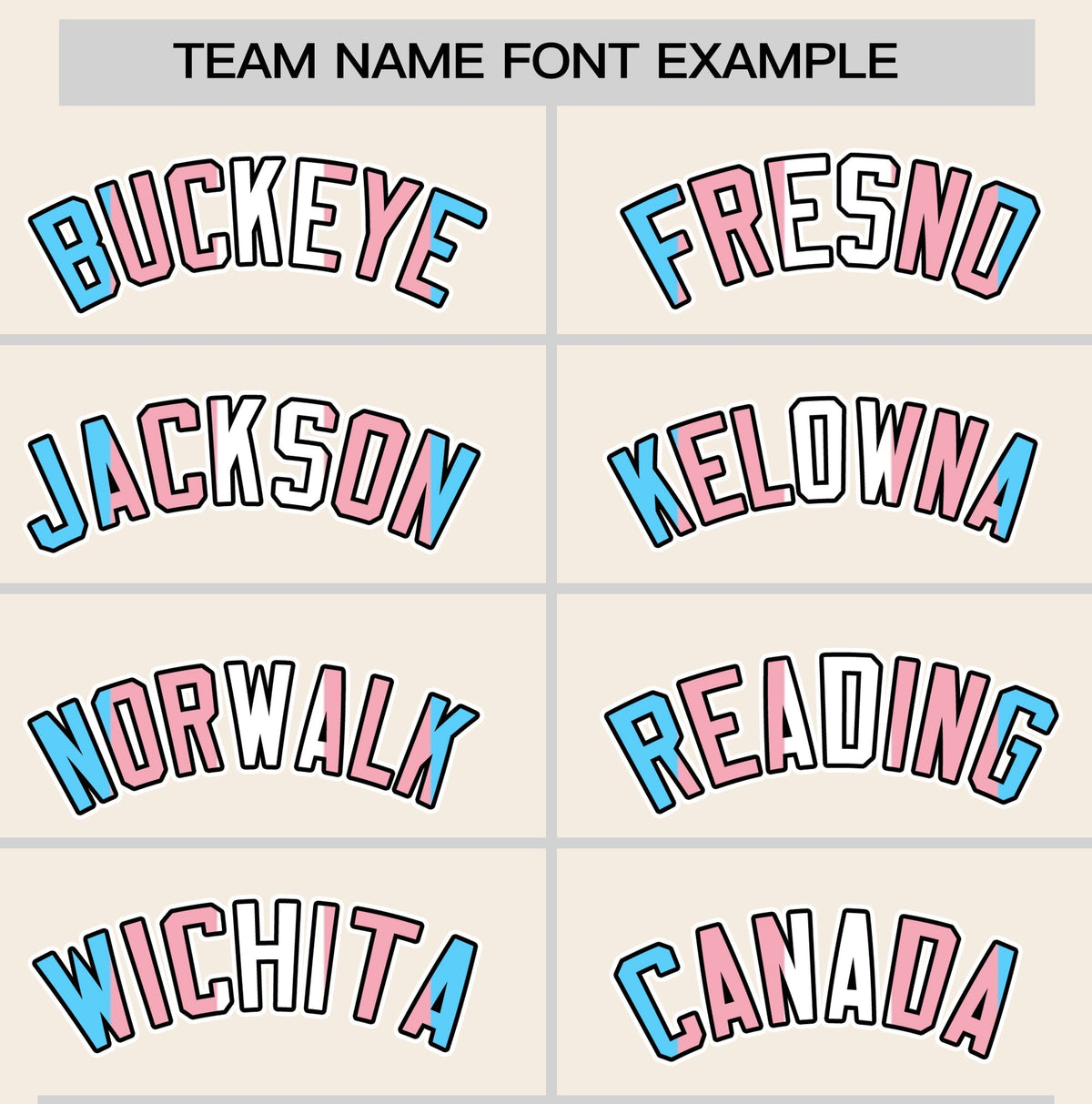 Custom Cream Powder Blue Transgender For Pride Month Classic Style Baseball Jersey| KXKSHOP