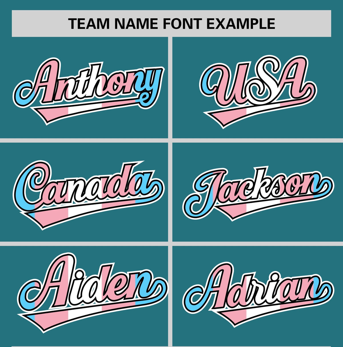 Custom Teal Powder Blue Transgender For Pride Month Classic Style Baseball Jersey| KXKSHOP