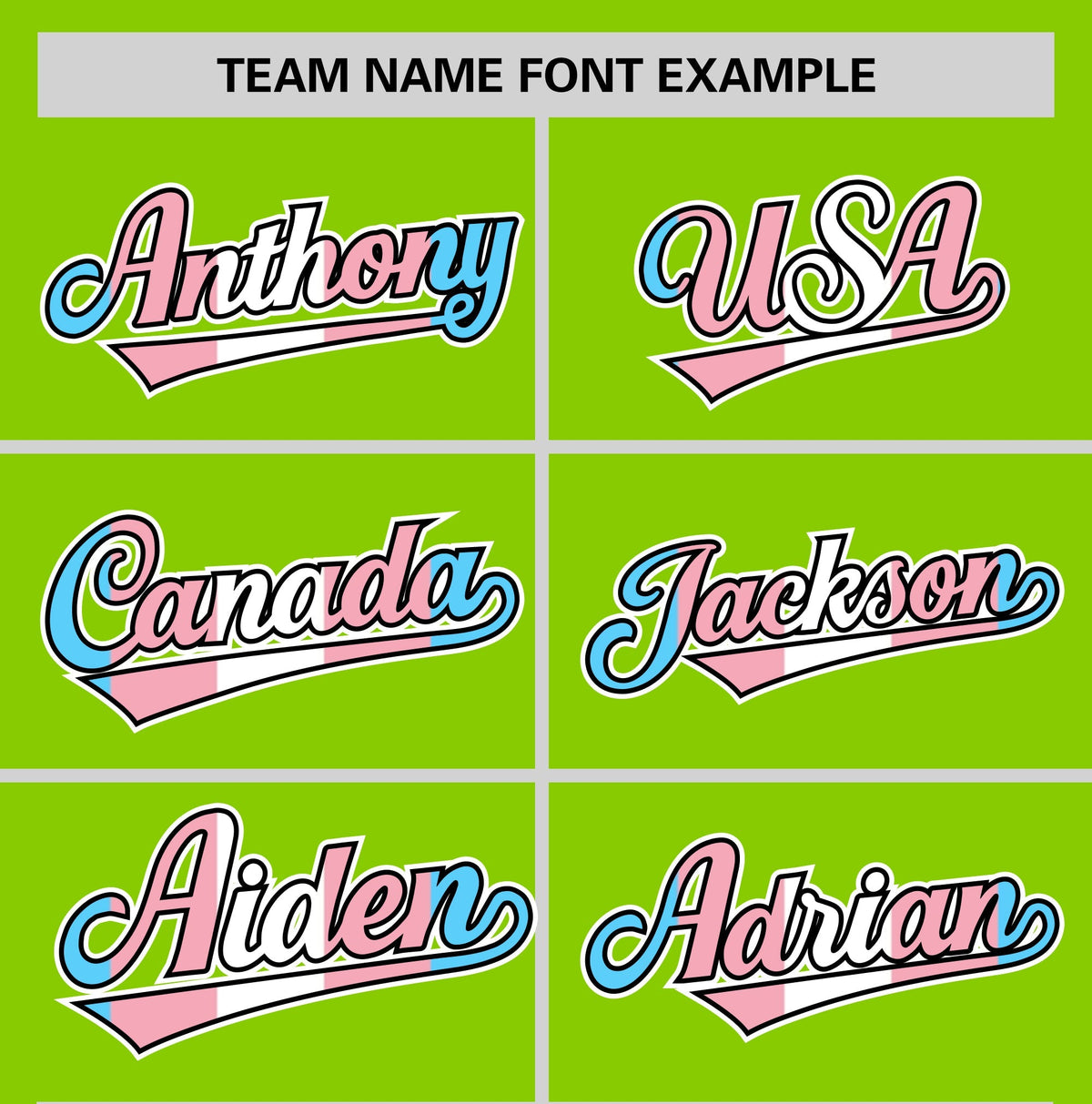 Custom Neon Green Transgender For Pride Month Classic Style Baseball Jersey| KXKSHOP