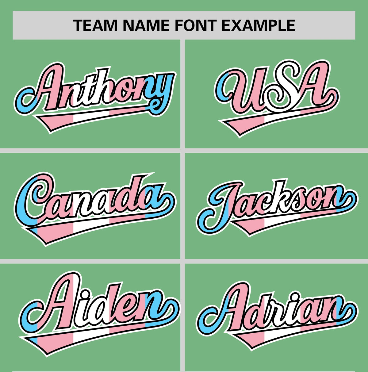 Custom Green Black Transgender For Pride Month Classic Style Baseball Jersey| KXKSHOP