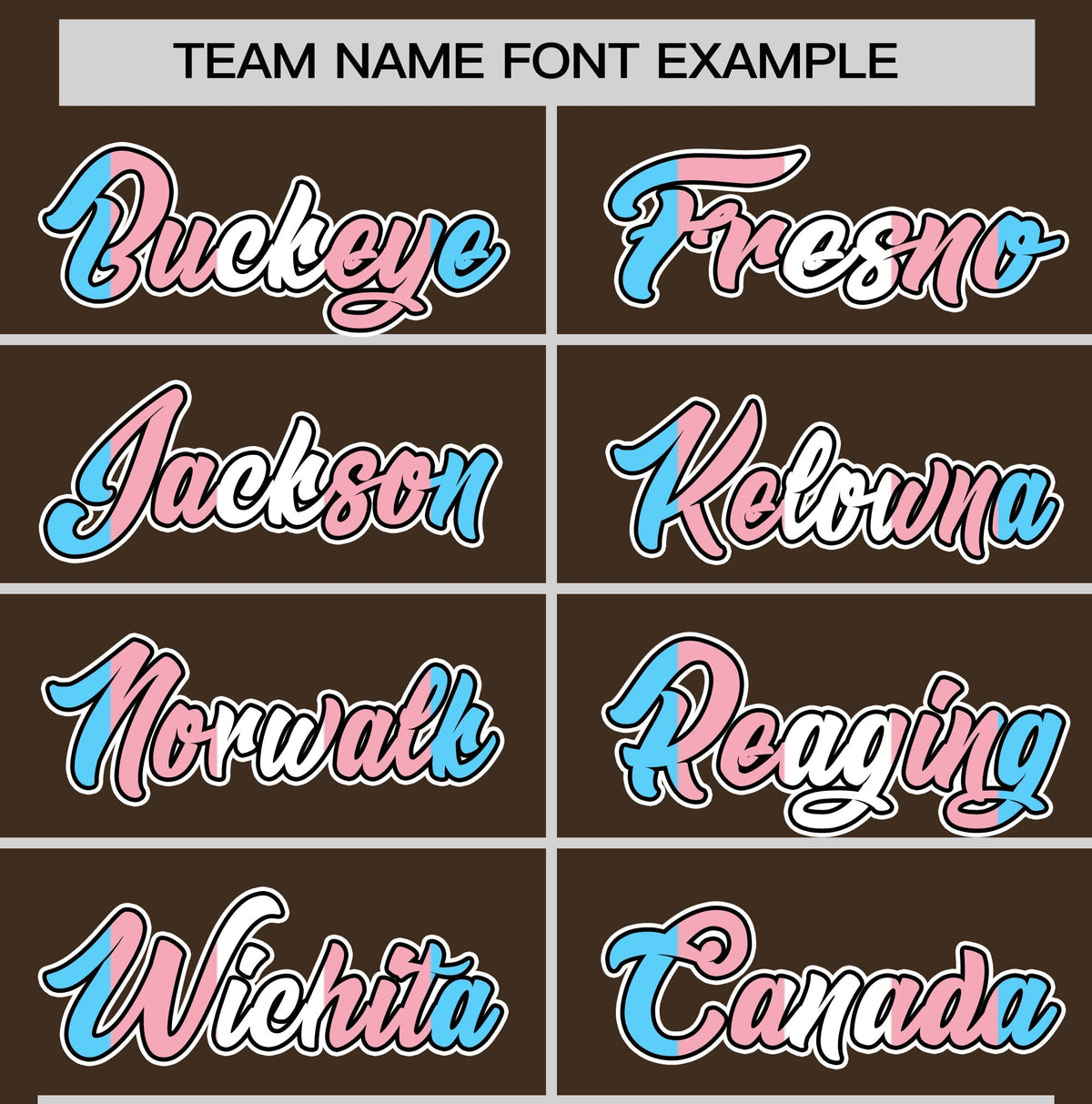 Custom Brown Powder Blue Transgender For Pride Month Classic Style Baseball Jersey| KXKSHOP