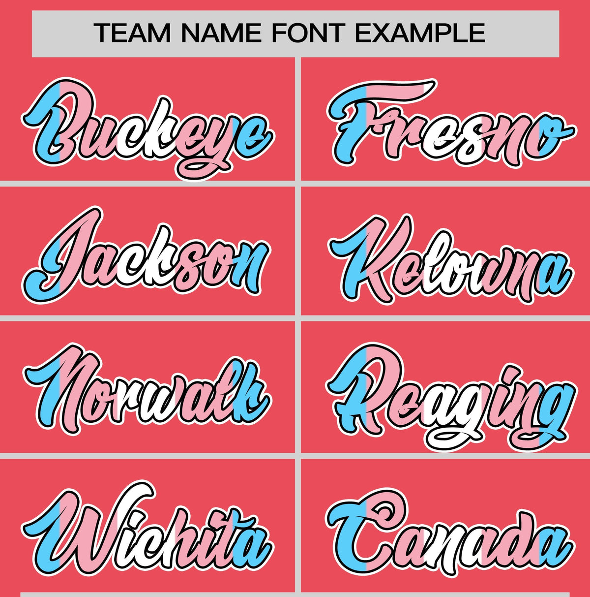 Custom Light Red Powder Blue Transgender For Pride Month Classic Style Baseball Jersey| KXKSHOP