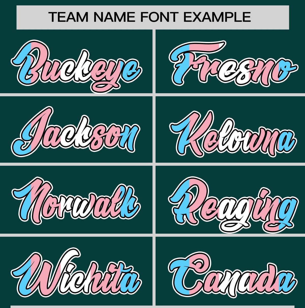 Custom Midnight Green Powder Blue Transgender For Pride Month Classic Style Baseball Jersey| KXKSHOP