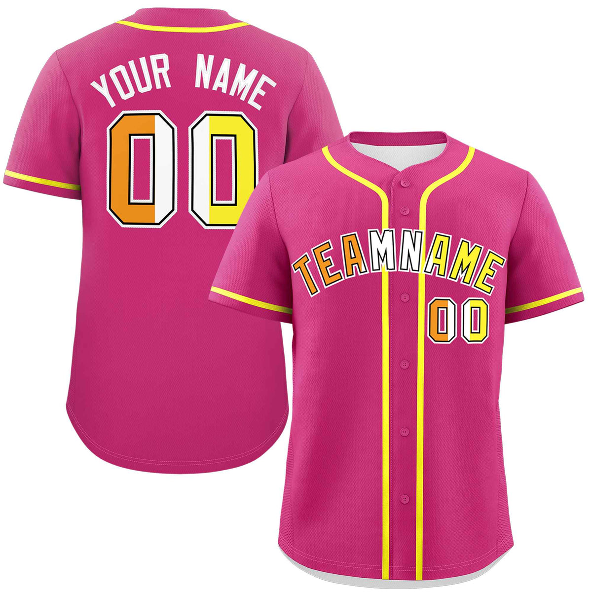 Custom Rose Red Maverique For Pride Month Classic Style Authentic Baseball Jersey
