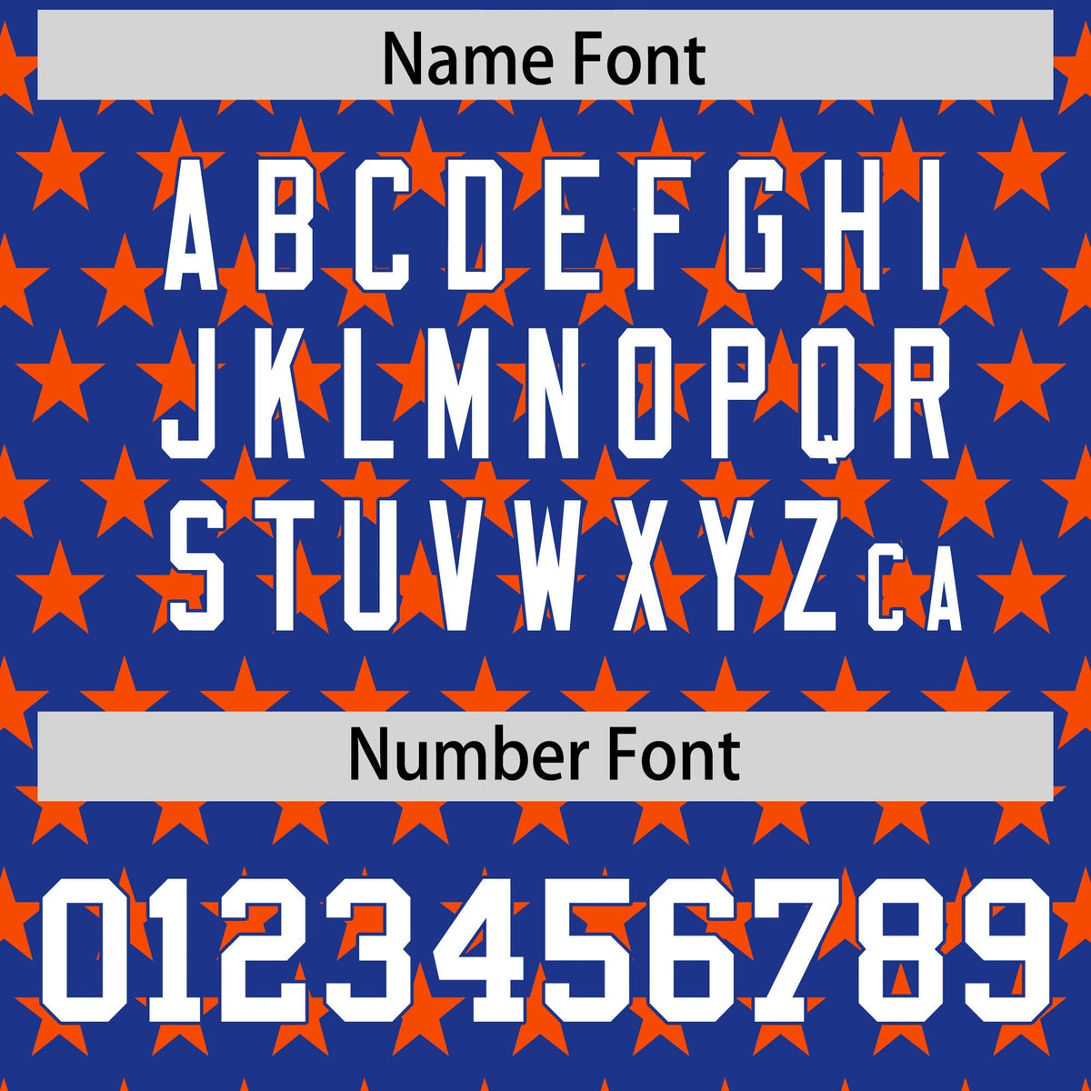 Custom Royal Blue Orange American Flag Graffiti Pattern Baseball Jersey| KXKSHOP