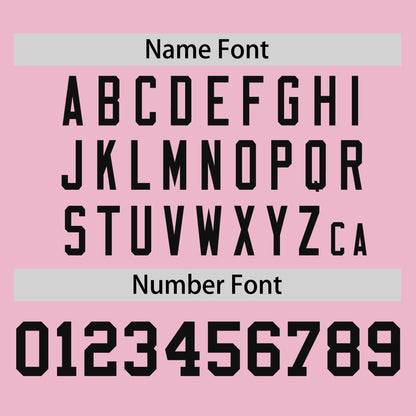 Custom Light Pink Black Personalized Raglan Sleeves Design Authentic Baseball Jersey