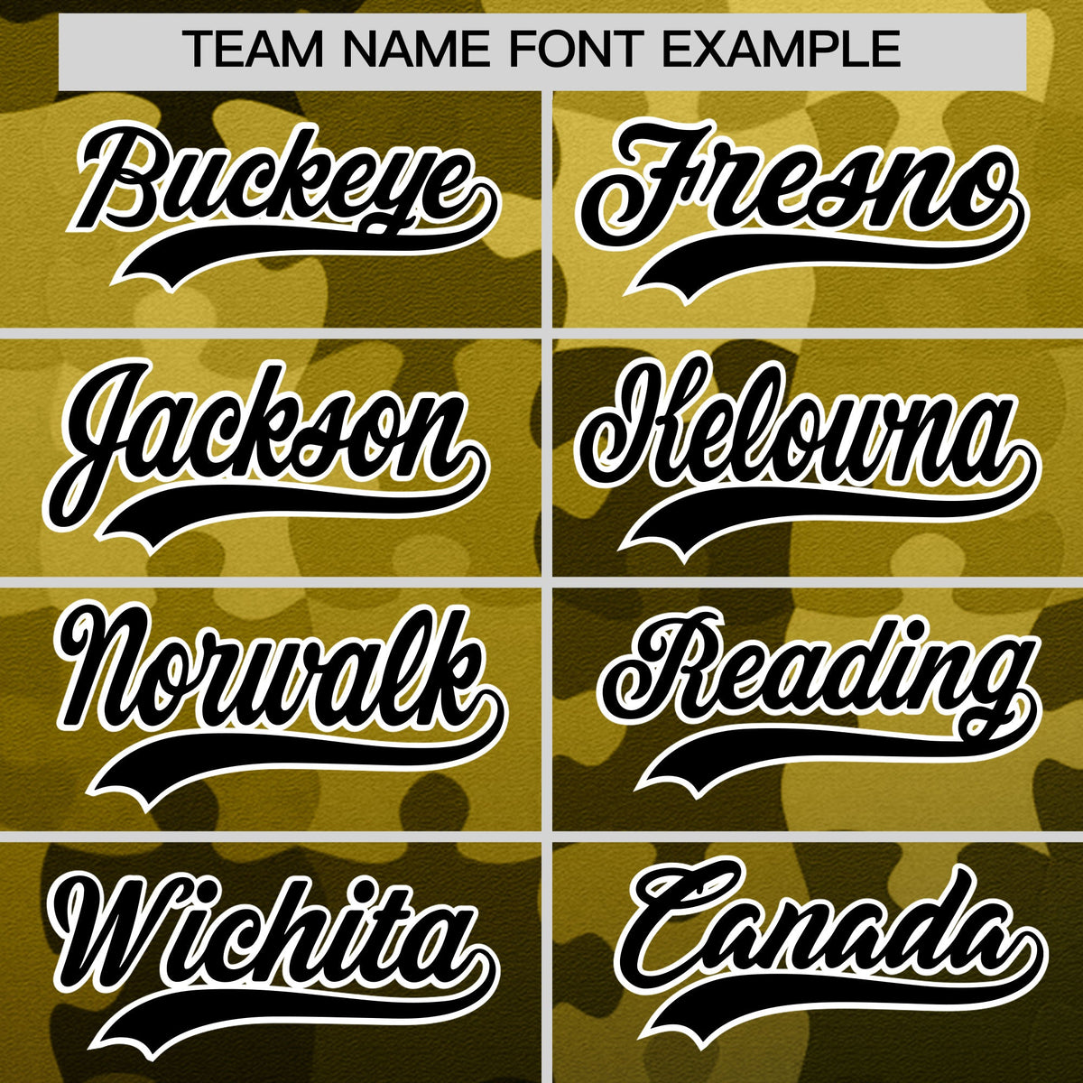 Custom Old Gold White Black Puzzle Elements Baseball Jersey | Sublimation Printed &amp; Stitched,Add Name and Numbern,Perfect for Teams | KXKSHOP