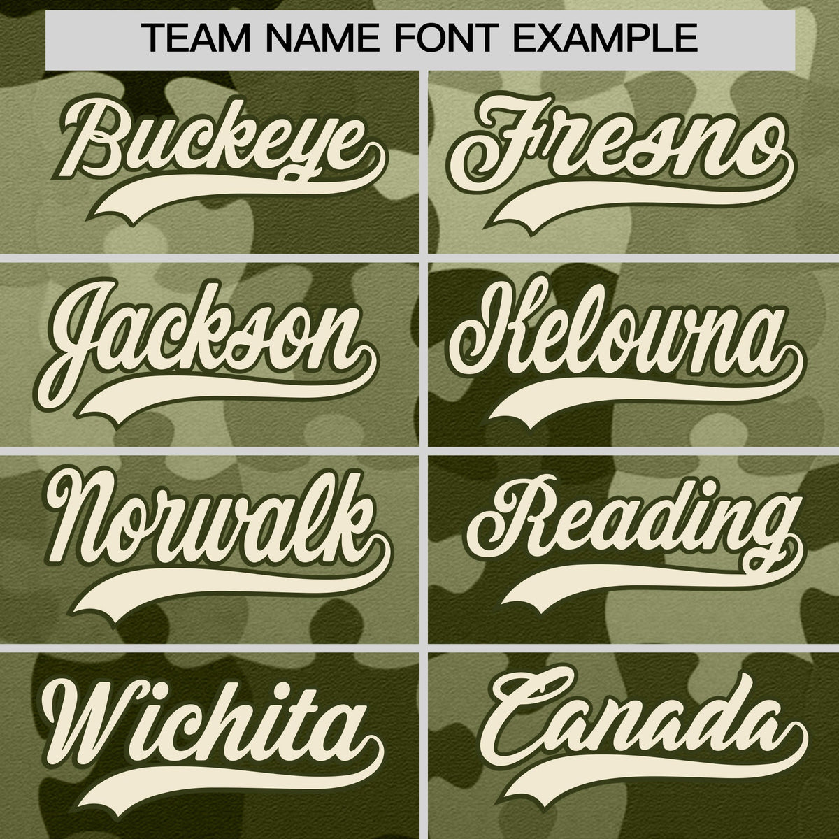 Custom Cream Olive Puzzle Elements Baseball Jersey | Sublimation Printed &amp; Stitched,Add Name and Numbern,Perfect for Teams | KXKSHOP