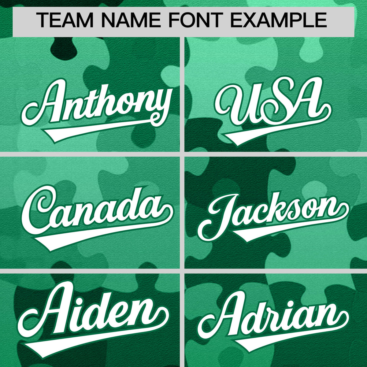 Custom White Kelly Green Puzzle Elements Baseball Jersey | Sublimation Printed &amp; Stitched,Add Name and Numbern,Perfect for Teams | KXKSHOP