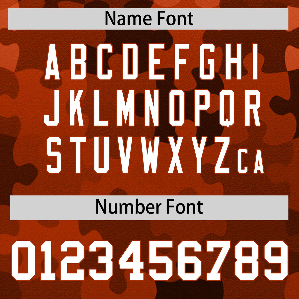 Custom White Dark Orange Puzzle Elements Baseball Jersey | Sublimation Printed &amp; Stitched,Add Name and Numbern,Perfect for Teams | KXKSHOP