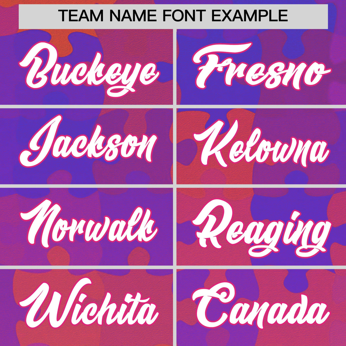 Custom White Rose Red Puzzle Elements Baseball Jersey | Sublimation Printed &amp; Stitched,Add Name and Numbern,Perfect for Teams | KXKSHOP