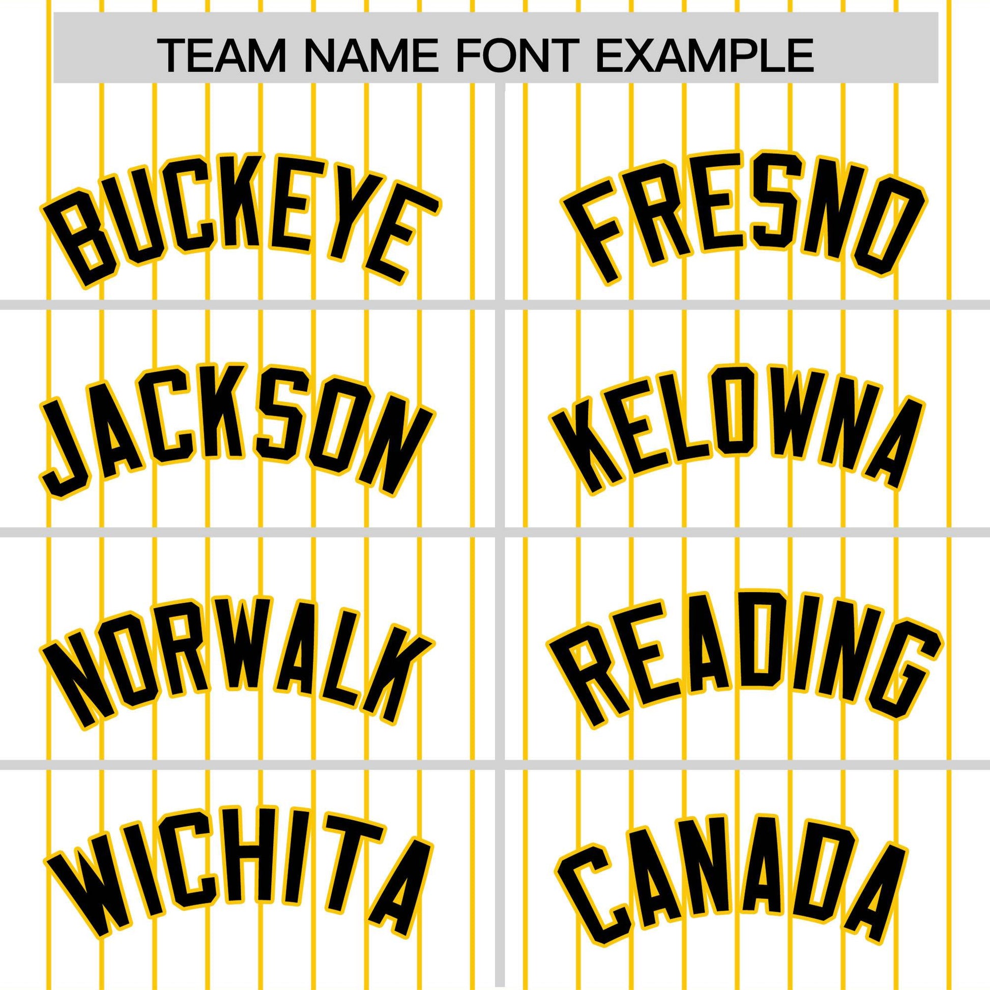 Custom White Gold Pinstripe Personalized Two-Tone Authentic Baseball Jersey