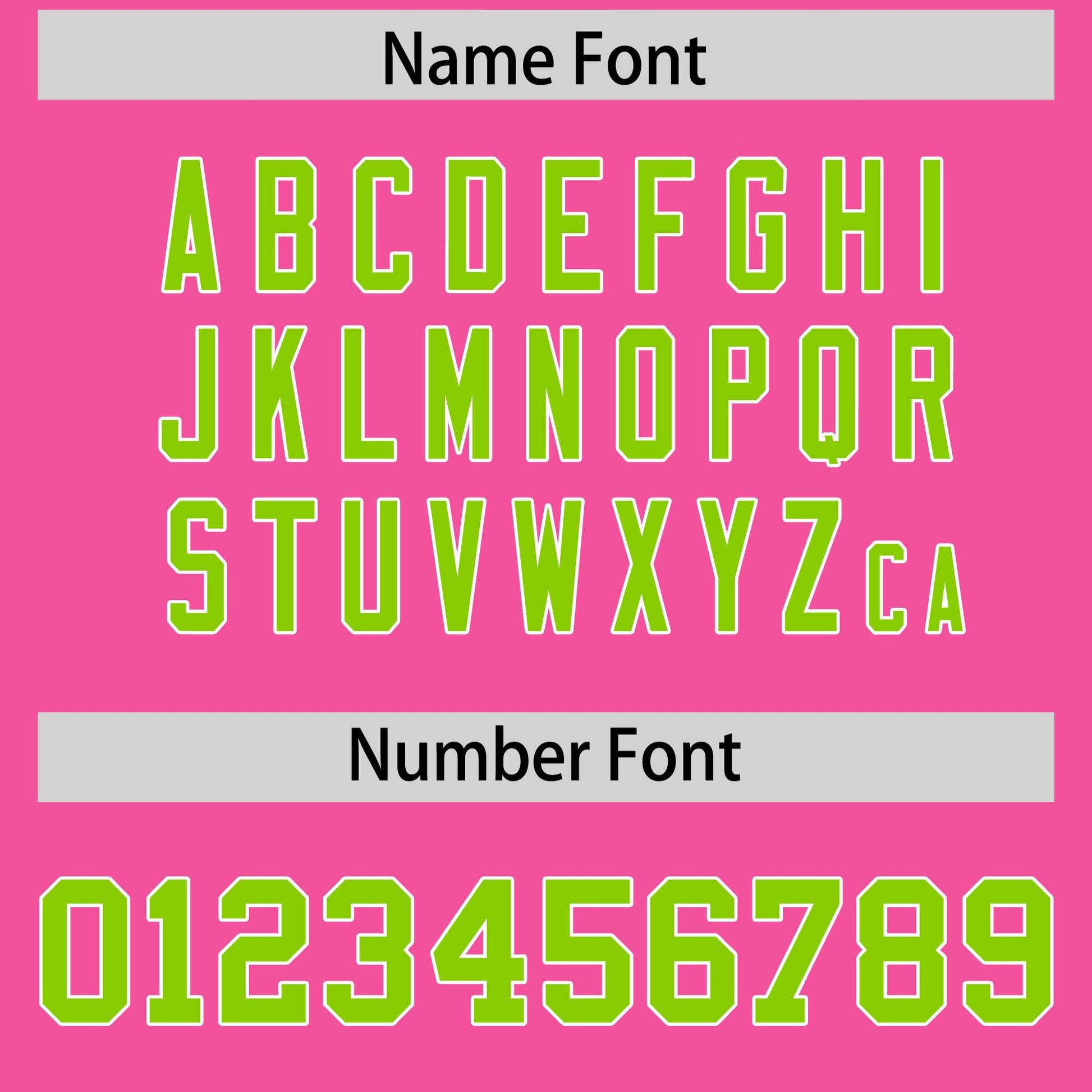 Custom Neon Green Pink Pinstripe Personalized Two-Tone Authentic Baseball Jersey