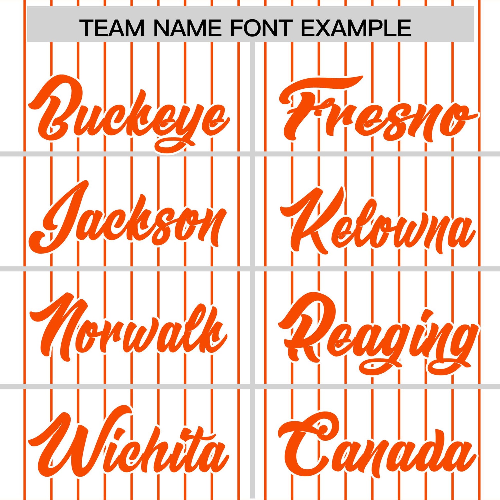 Custom White Orange Pinstripe Personalized Two-Tone Authentic Baseball Jersey