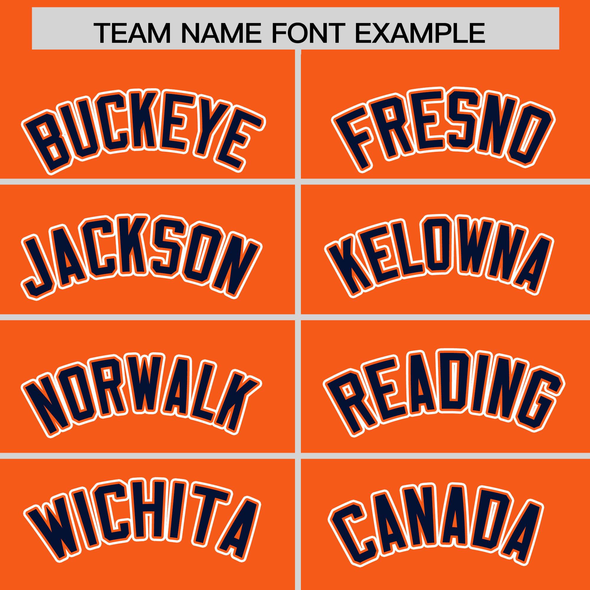 Custom Orange Navy Personalized Color Block Authentic Baseball jersey