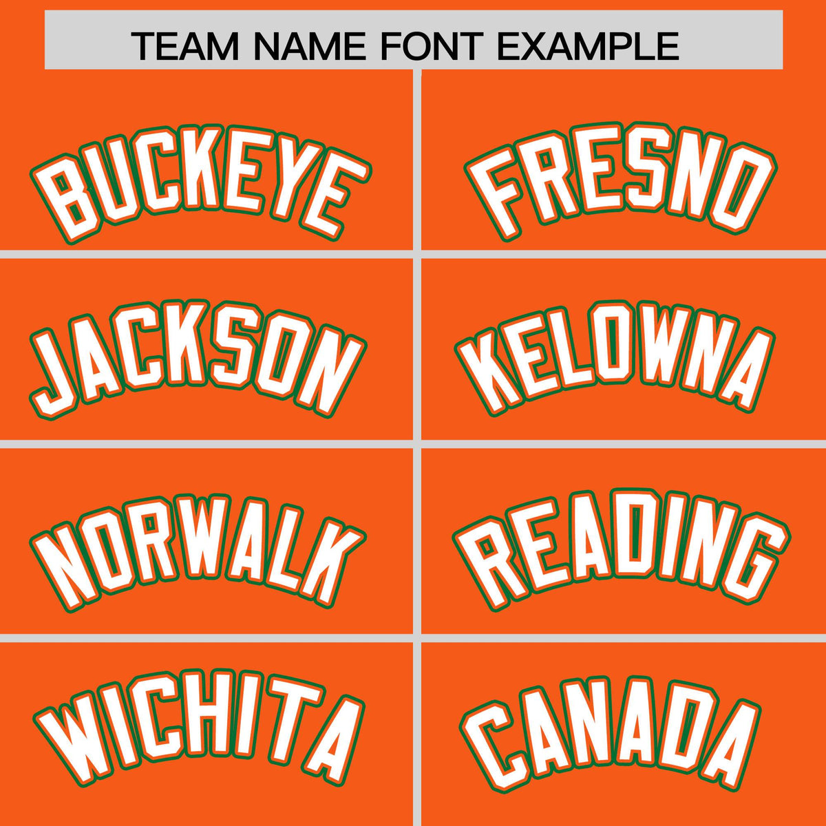 Custom Orange Kelly Green Personalized Color Block Authentic Baseball jersey