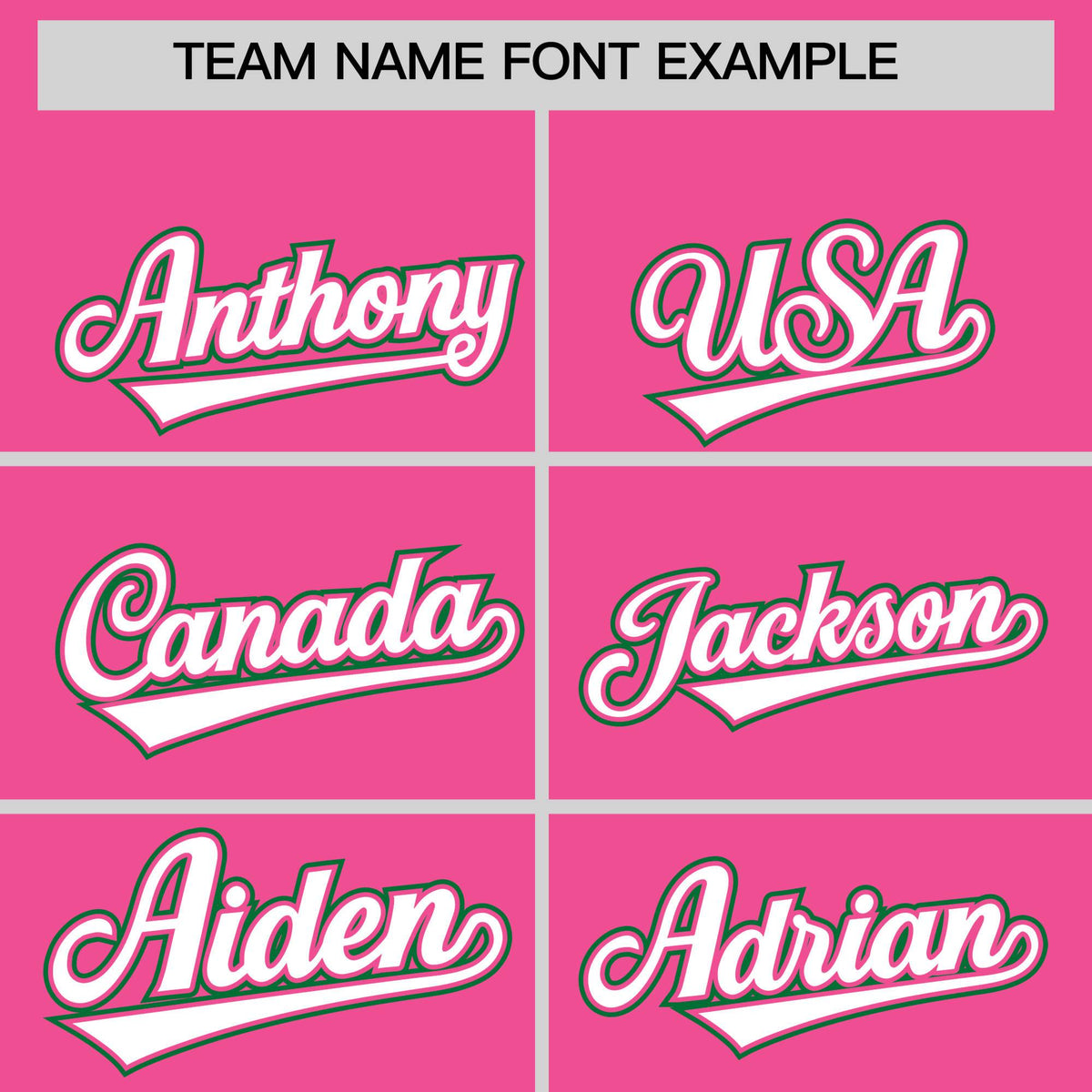 Custom Pink Kelly Green Personalized Color Block Authentic Baseball jersey