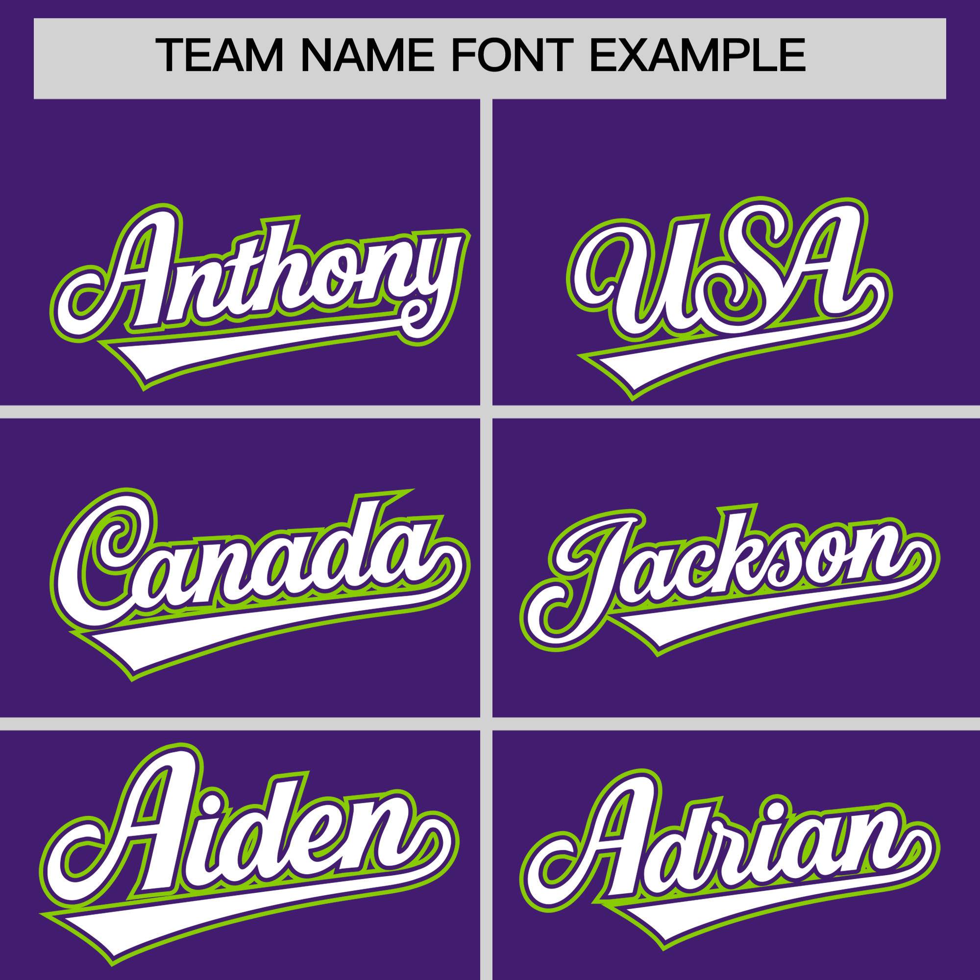 Custom Purple Neon Green Personalized Color Block Authentic Baseball jersey