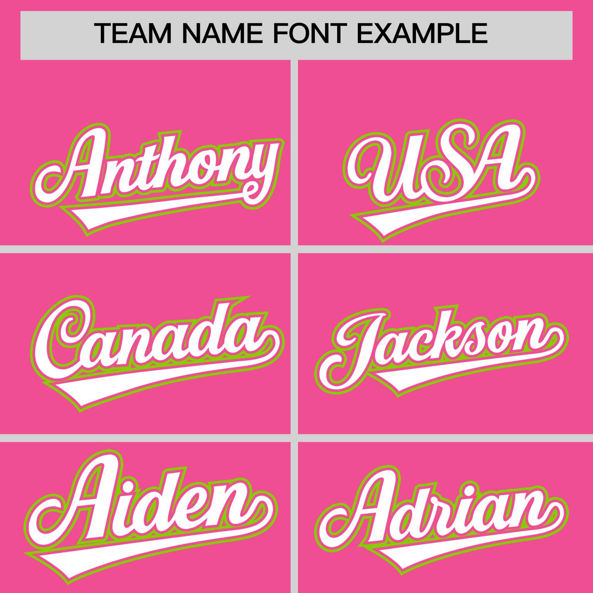 Custom Pink Neon Green Personalized Color Block Authentic Baseball jersey