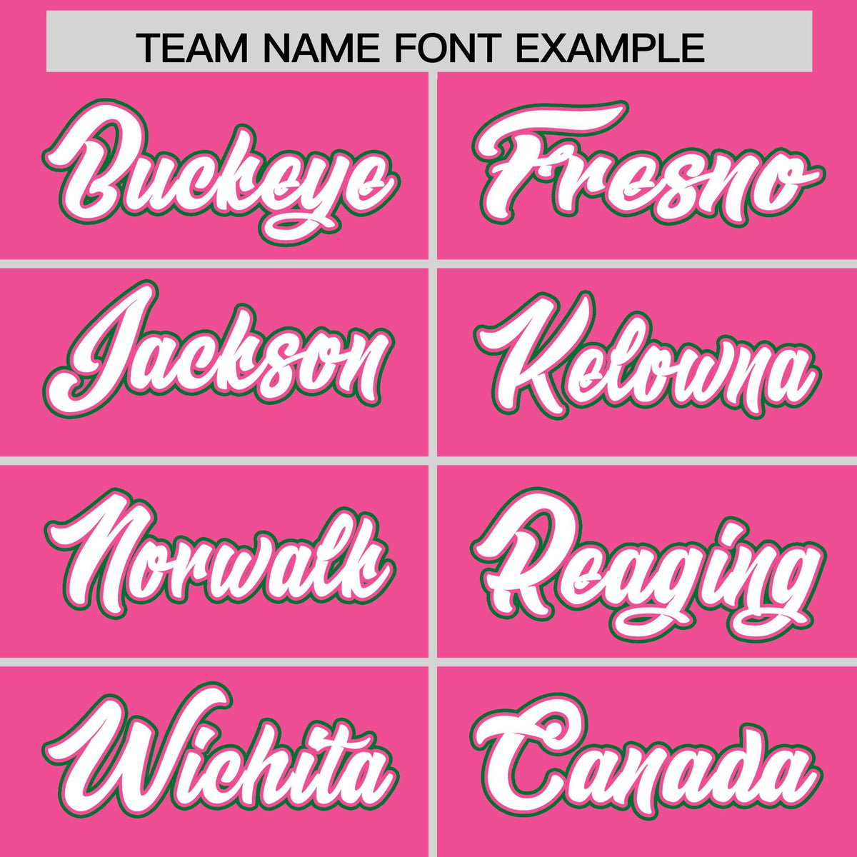 Custom Pink Kelly Green Personalized Color Block Authentic Baseball jersey