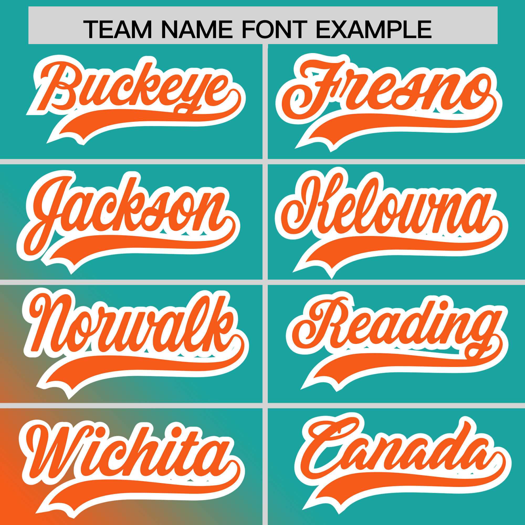 Custom Aqua Orange Diagonal Stripe Personalized Gradient Fashion Baseball Jersey