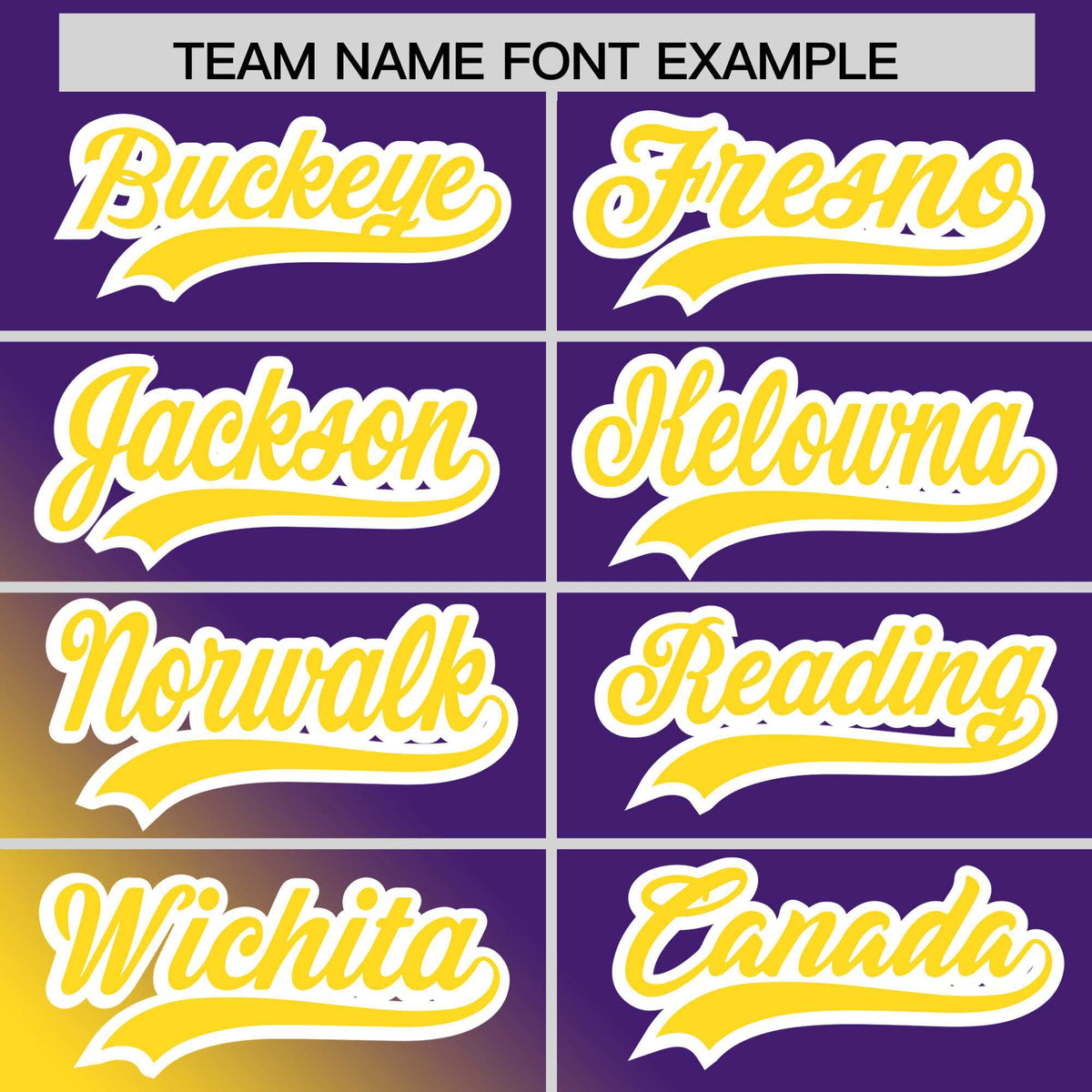 Custom Purple Gold Diagonal Stripe Personalized Gradient Fashion Baseball Jersey