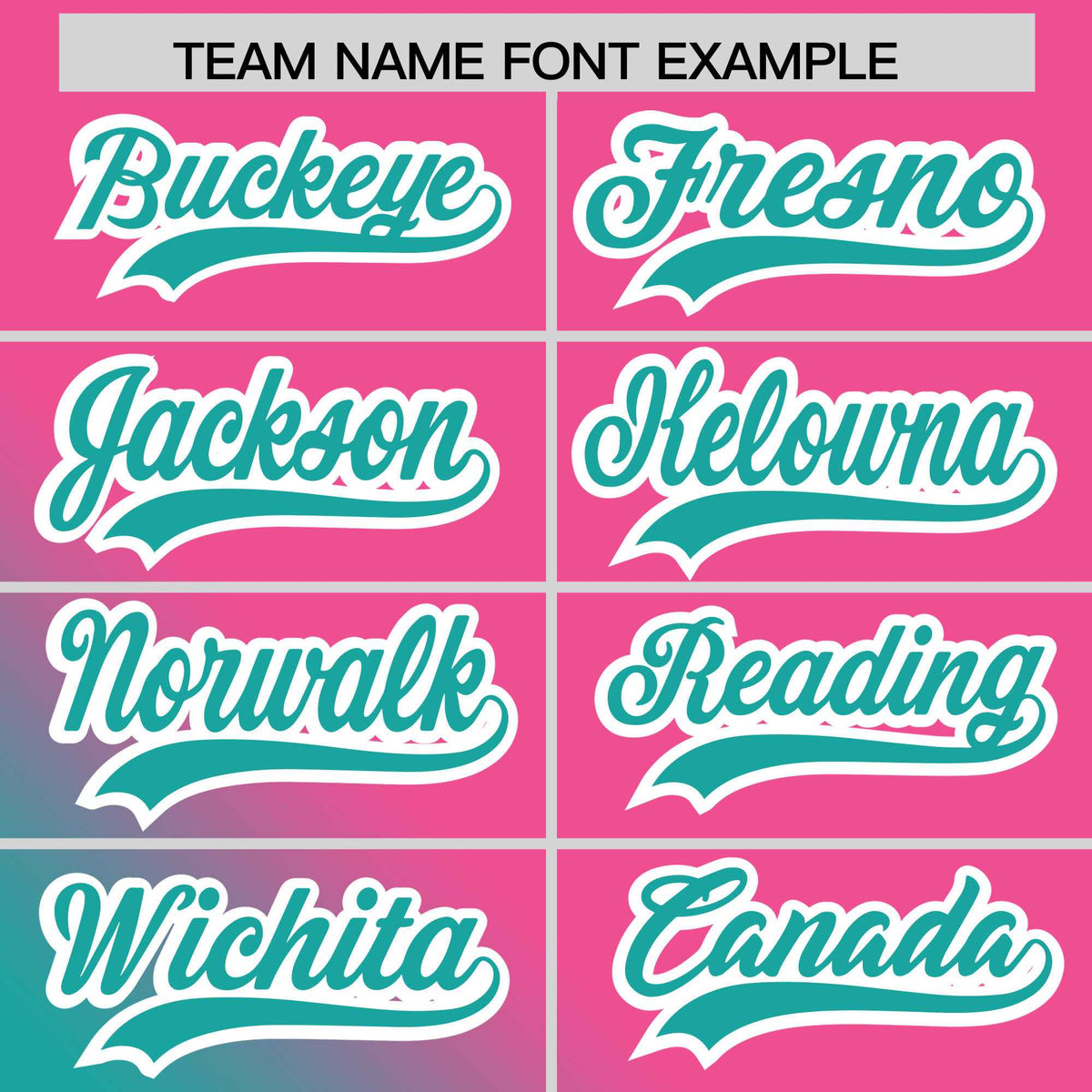 Custom Pink Aqua Diagonal Stripe Personalized Gradient Fashion Baseball Jersey