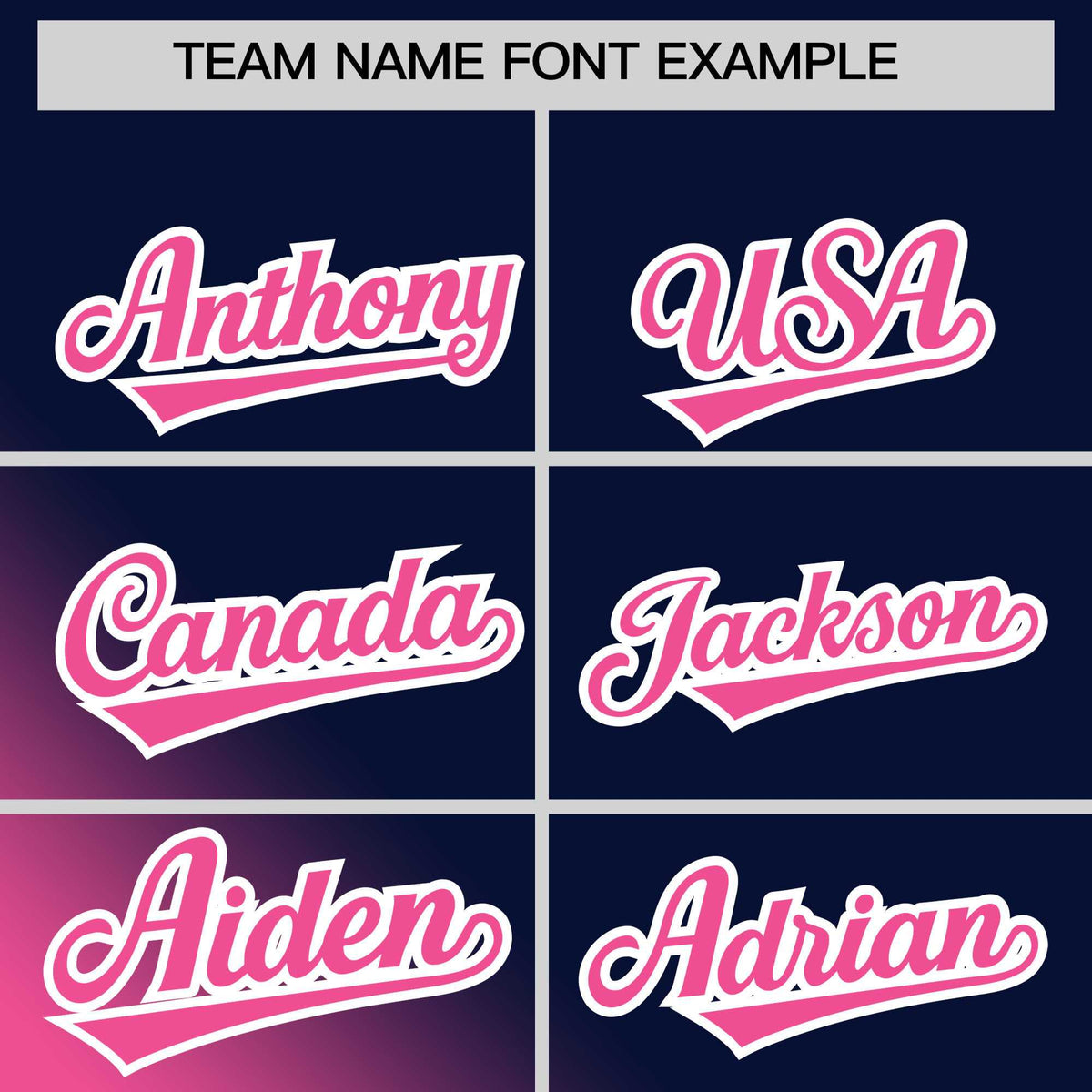 Custom Navy Pink Diagonal Stripe Personalized Gradient Fashion Baseball Jersey