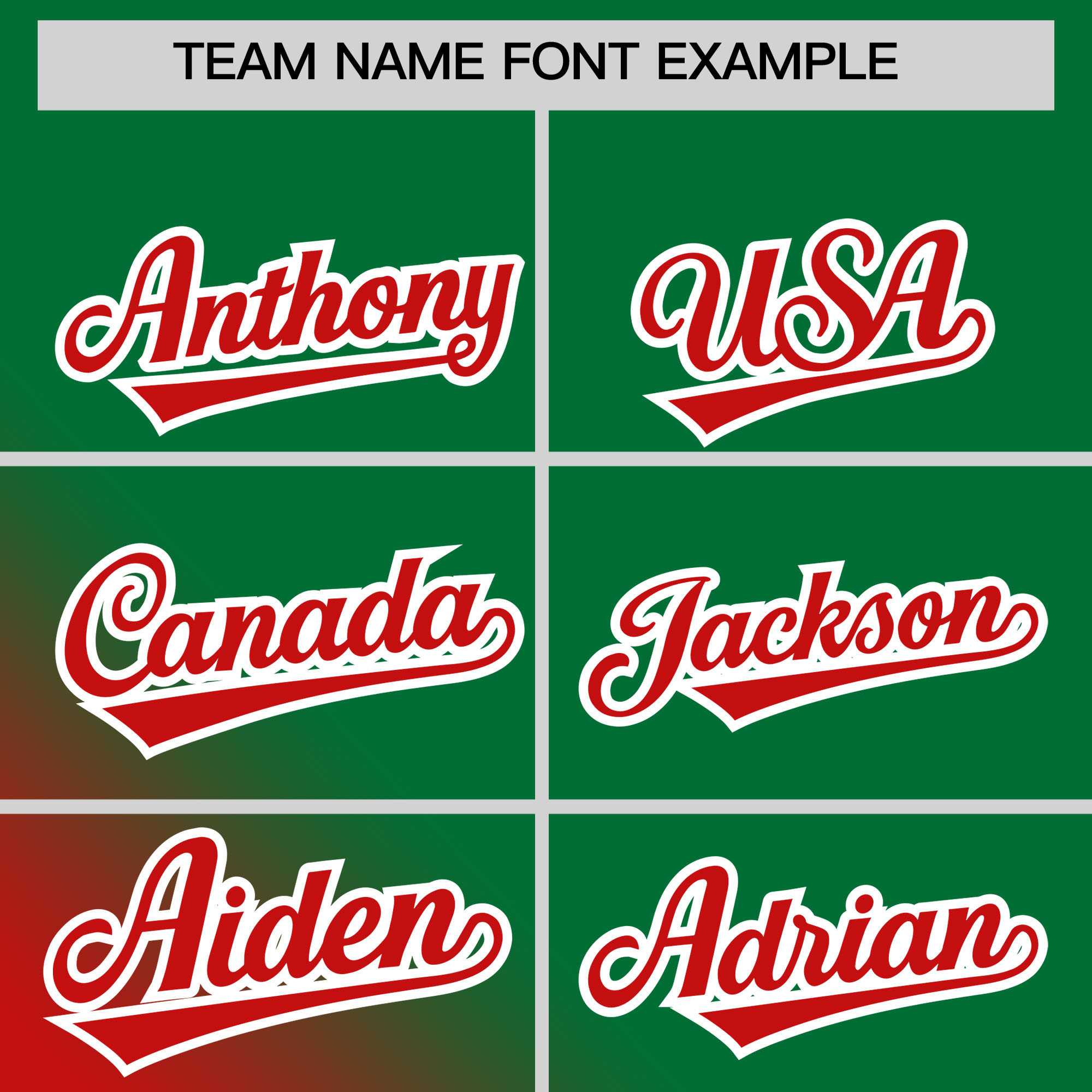 Custom Kelly Green Red Diagonal Stripe Personalized Gradient Fashion Baseball Jersey