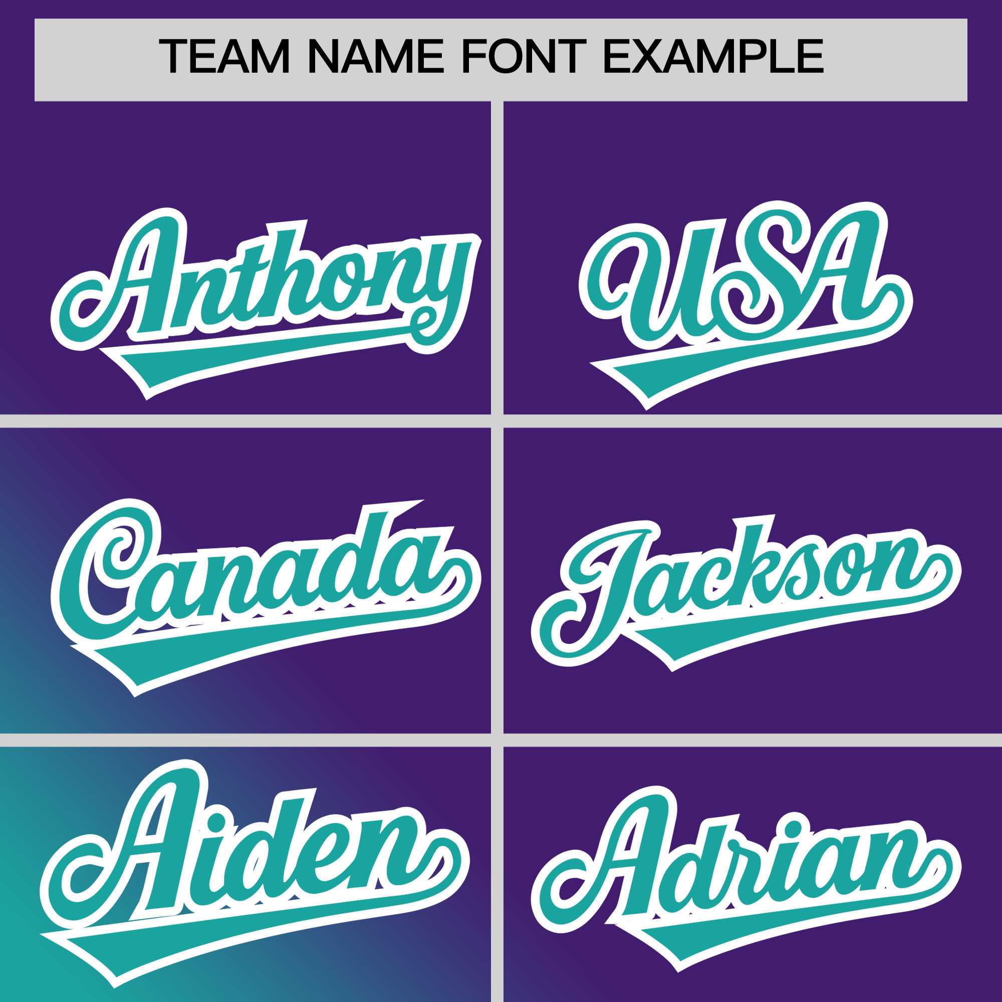 Custom Purple Aqua Diagonal Stripe Personalized Gradient Fashion Baseball Jersey