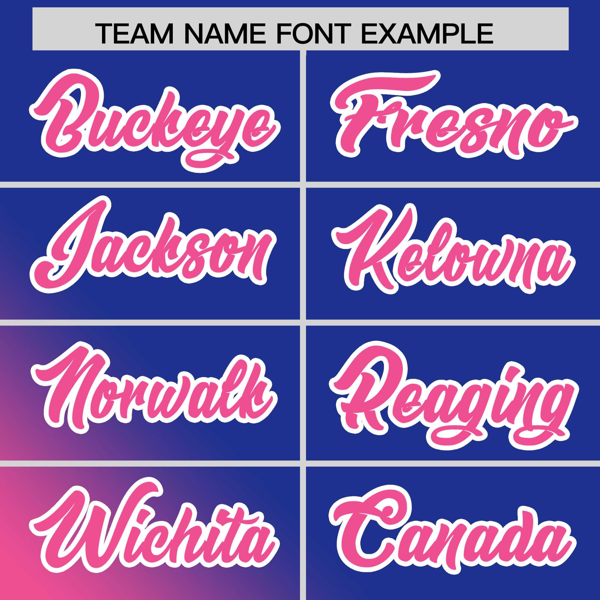 Custom Royal Pink Diagonal Stripe Personalized Gradient Fashion Baseball Jersey