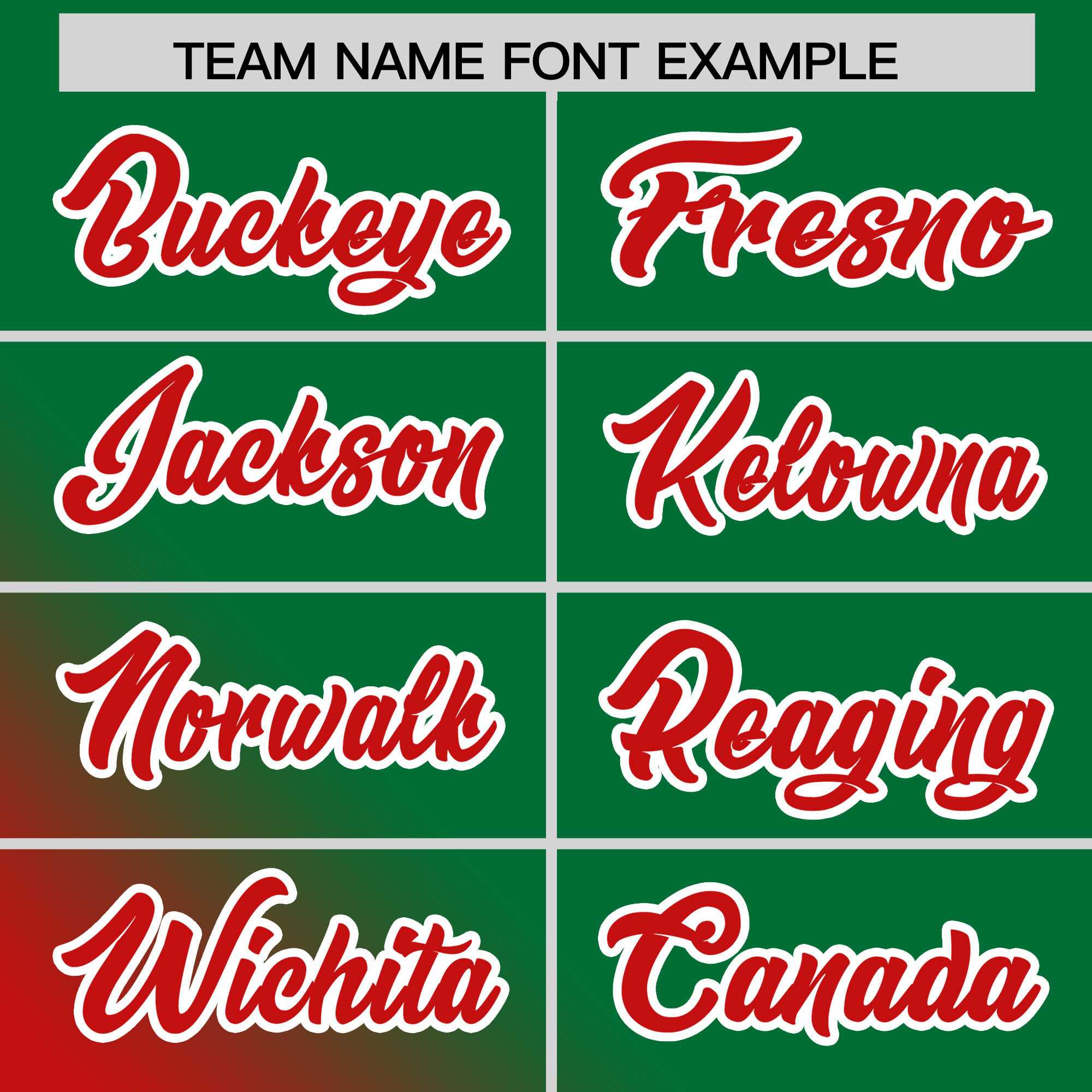 Custom Kelly Green Red Diagonal Stripe Personalized Gradient Fashion Baseball Jersey