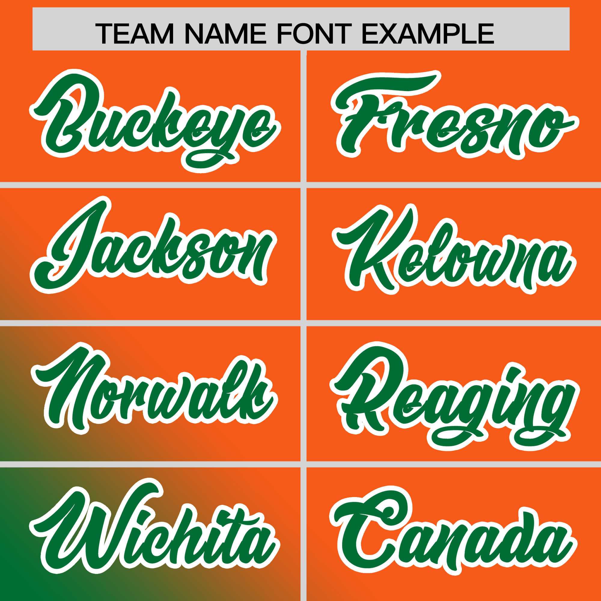 Custom Orange Kelly Green Diagonal Stripe Personalized Gradient Fashion Baseball Jersey