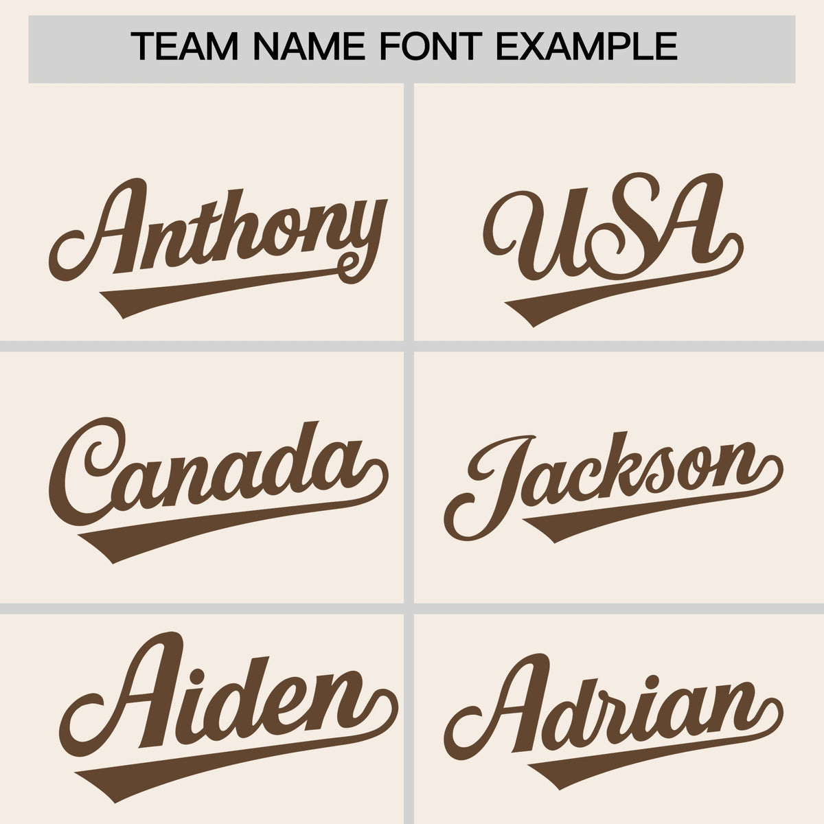 Custom Cream Light Brown Personalized Classic Authentic Baseball Jersey