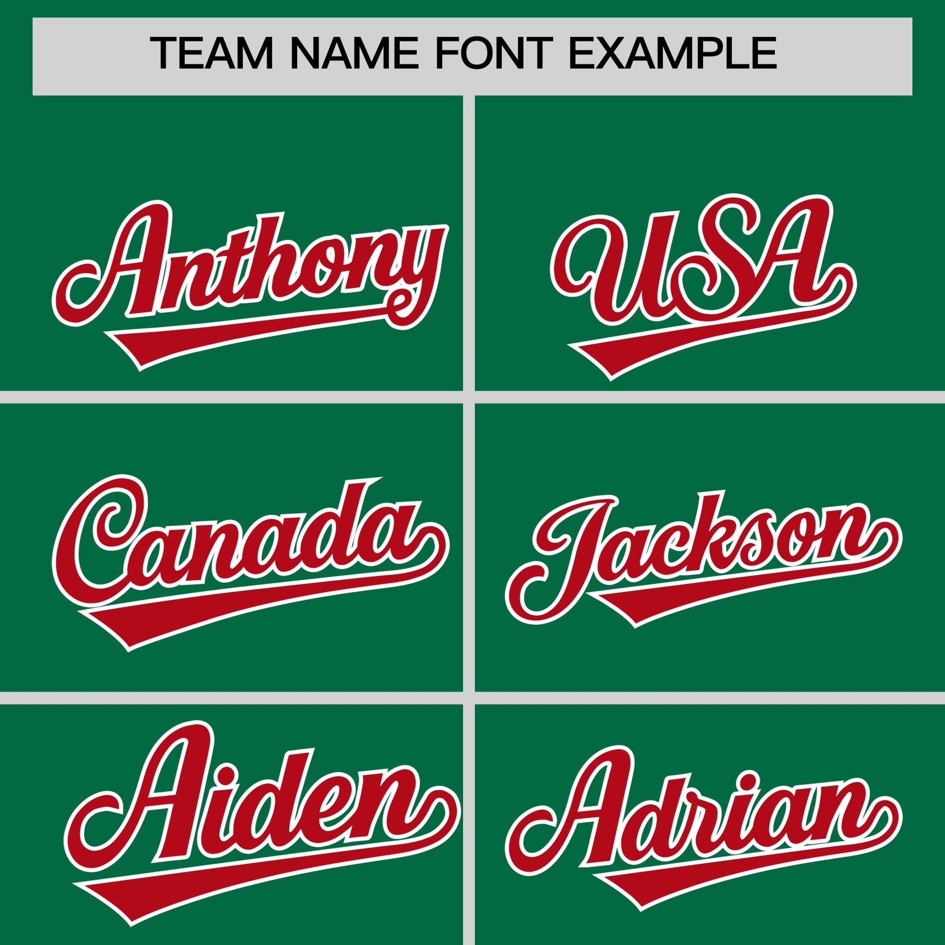 Custom Kelly Green Red Personalized Classic Authentic Baseball Jersey