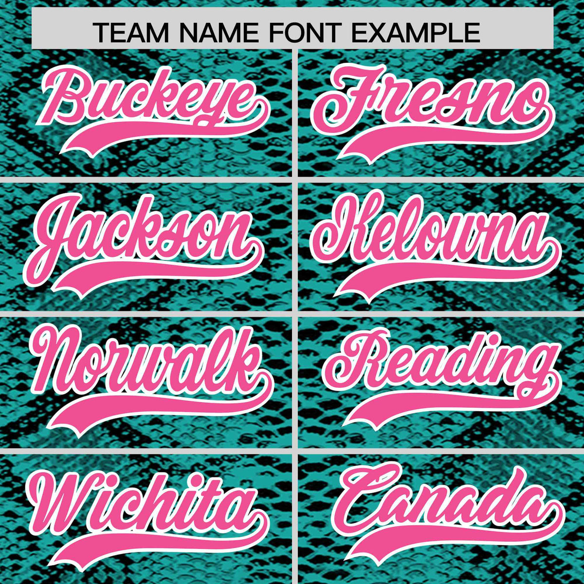 Custom Multi Color Snakeskin Pattern Authentic Baseball Jersey